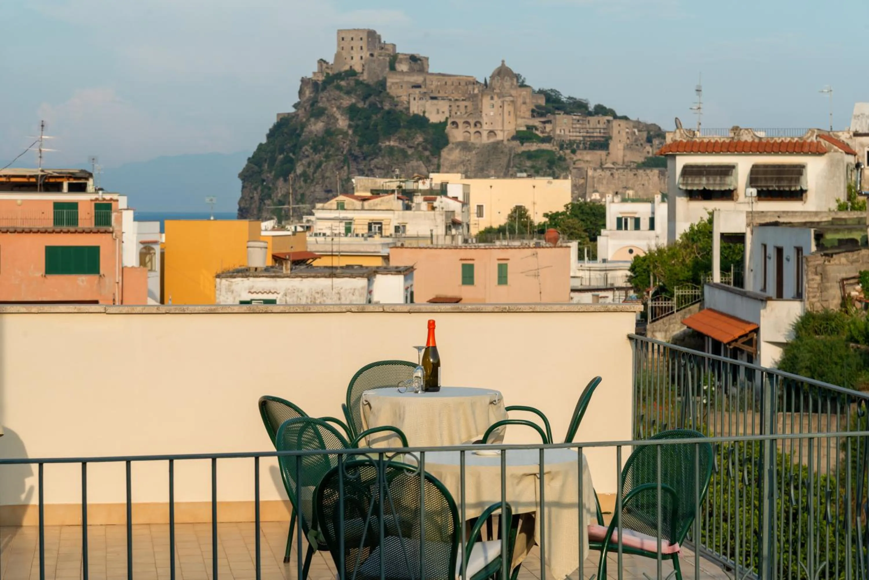 Balcony/Terrace in Villa dei Sogni - Aparthotel Ischia Ponte