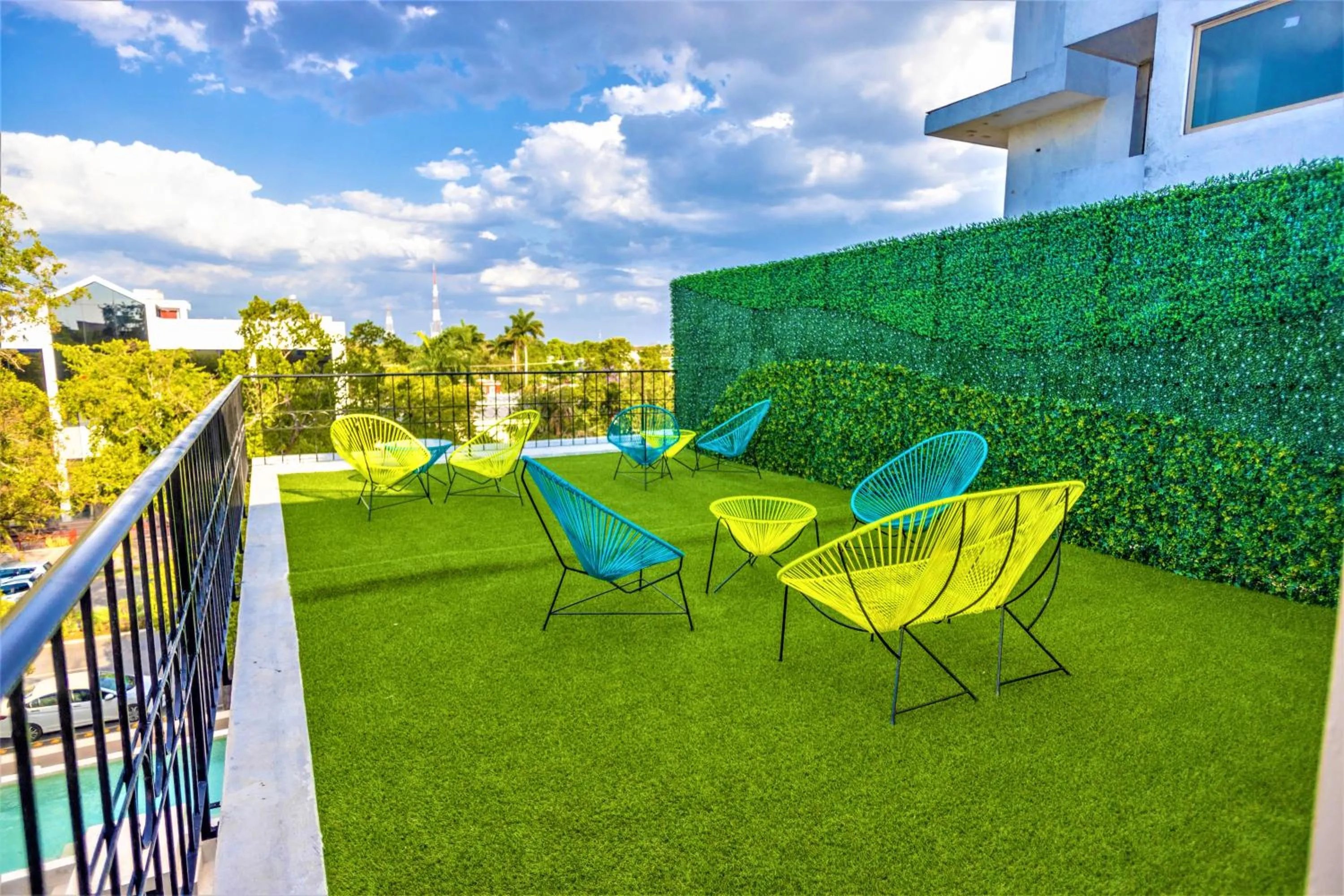 Balcony/Terrace in Hotel Plaza by Kavia