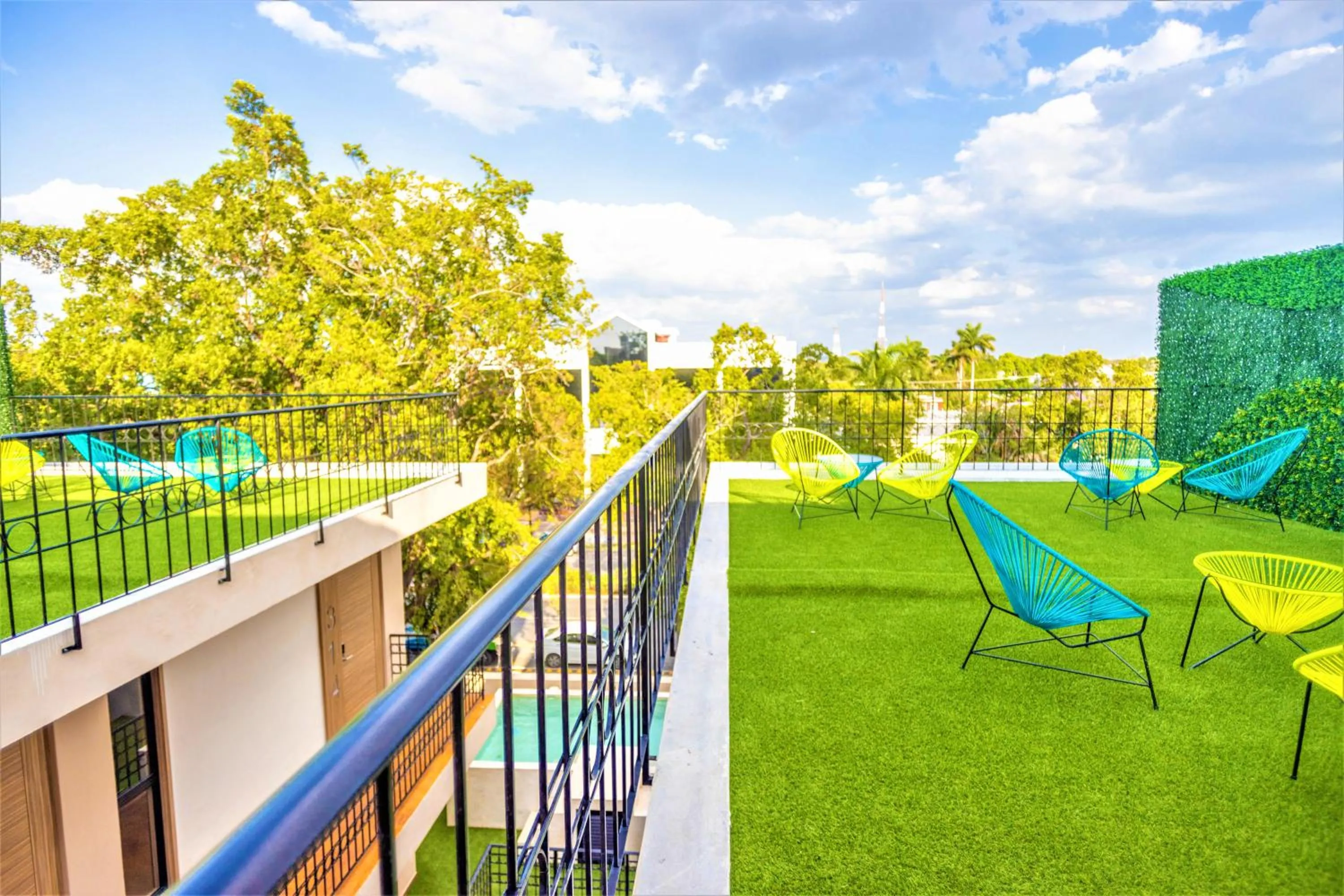 Balcony/Terrace in Hotel Plaza by Kavia