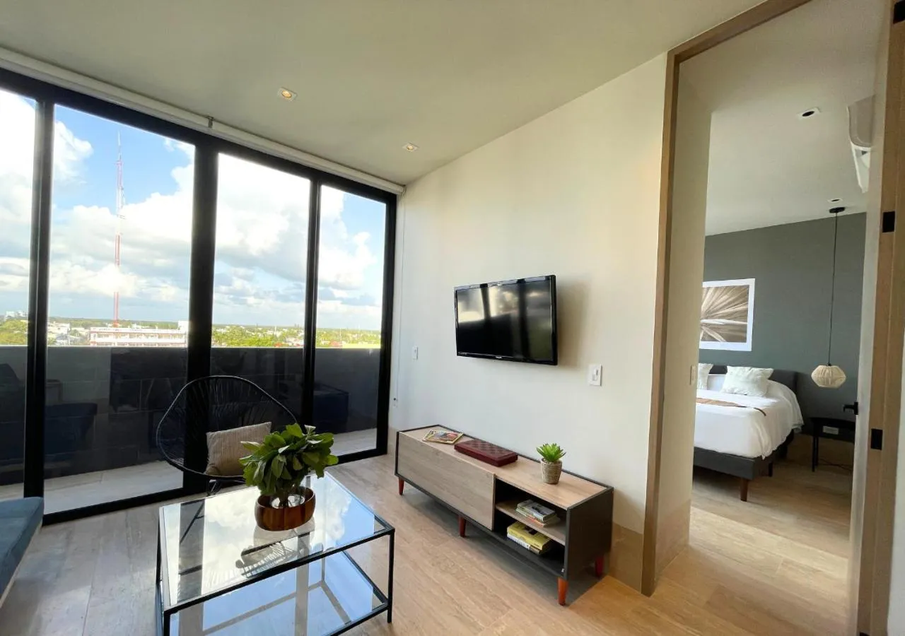 Bed in Brand New Condo with Rooftop Pool