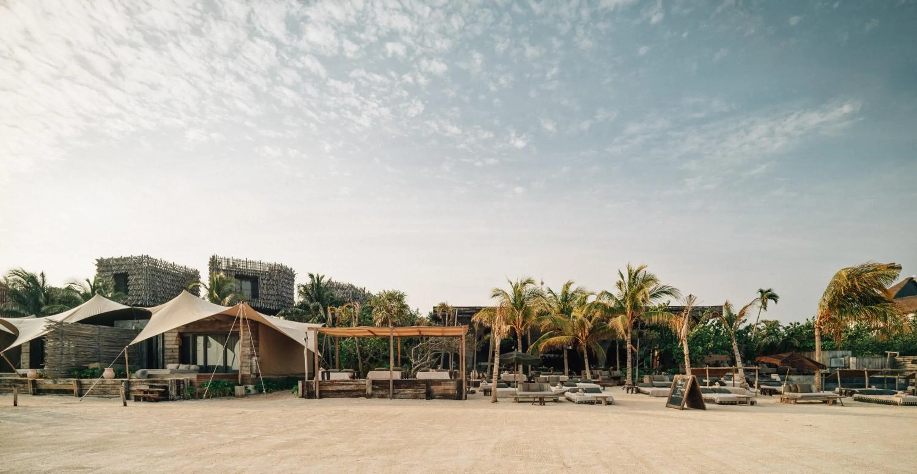 Beach in Nômade Temple Holbox