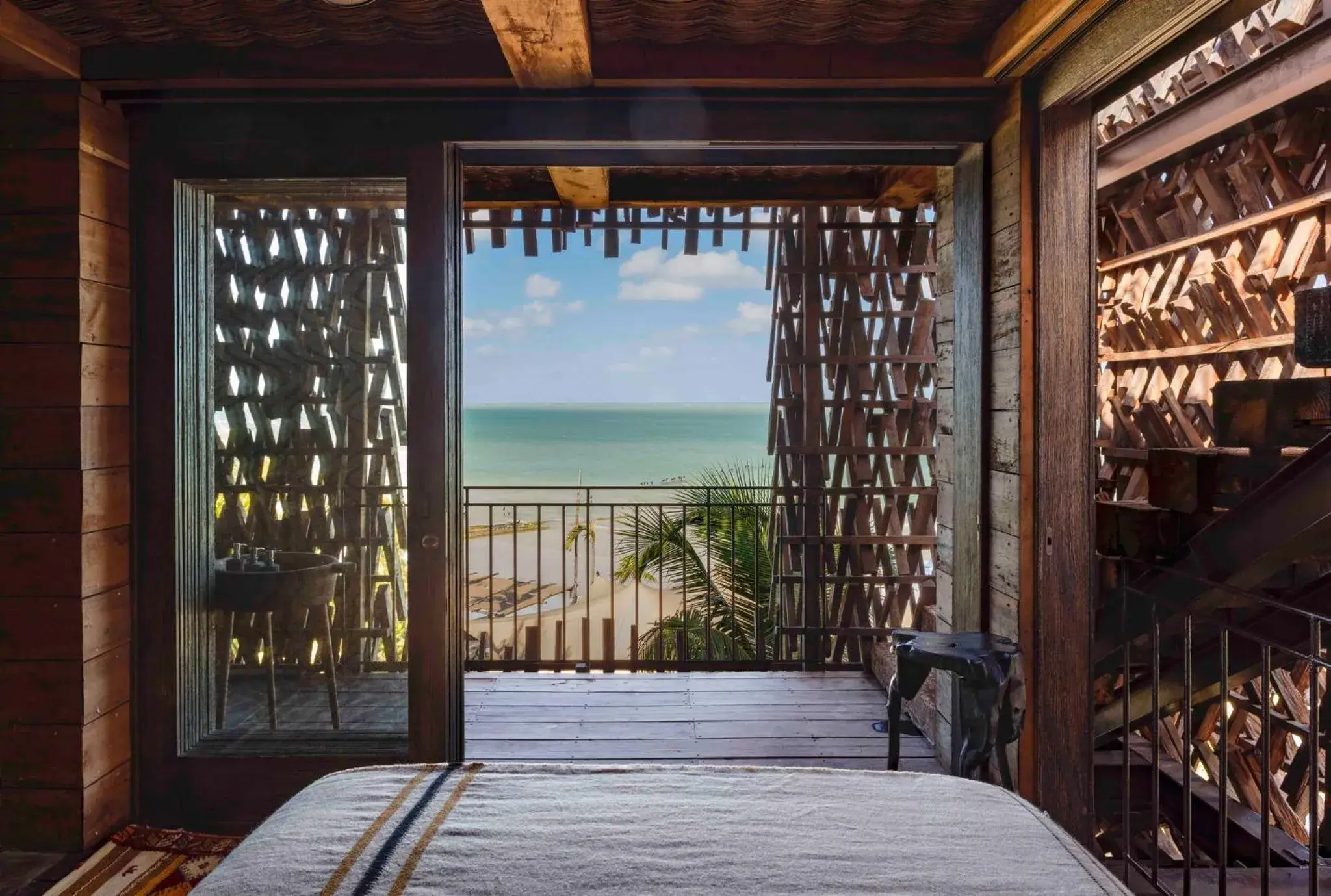 Property building, Bed in Nômade Temple Holbox Property building, Bed in Nômade Temple Holbox