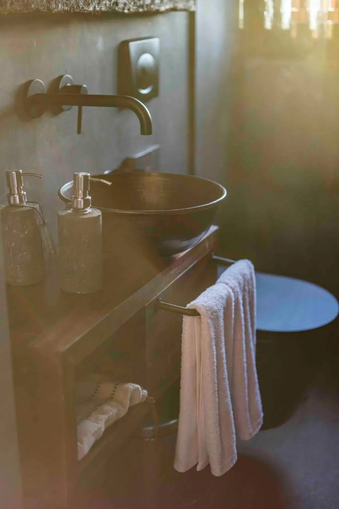 Bathroom in Nômade Temple Holbox Bathroom in Nômade Temple Holbox