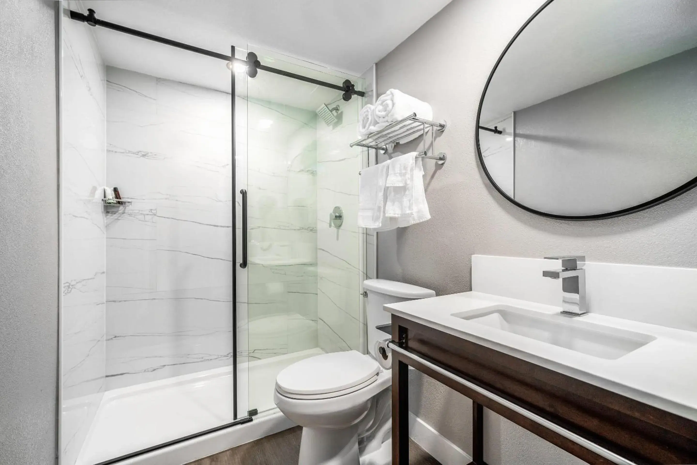 Bedroom in MainStay Suites Moreno Valley Near March Air Reserve Base Bedroom in MainStay Suites Moreno Valley Near March Air Reserve Base