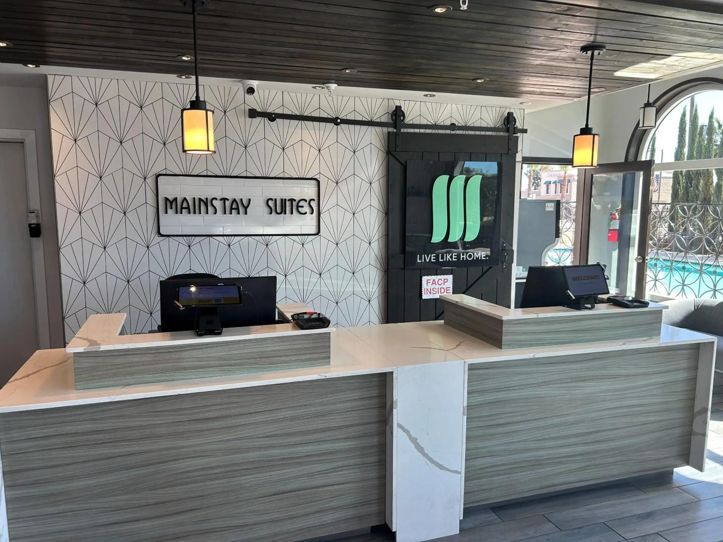 Lobby or reception in MainStay Suites Moreno Valley Near March Air Reserve Base Lobby or reception in MainStay Suites Moreno Valley Near March Air Reserve Base