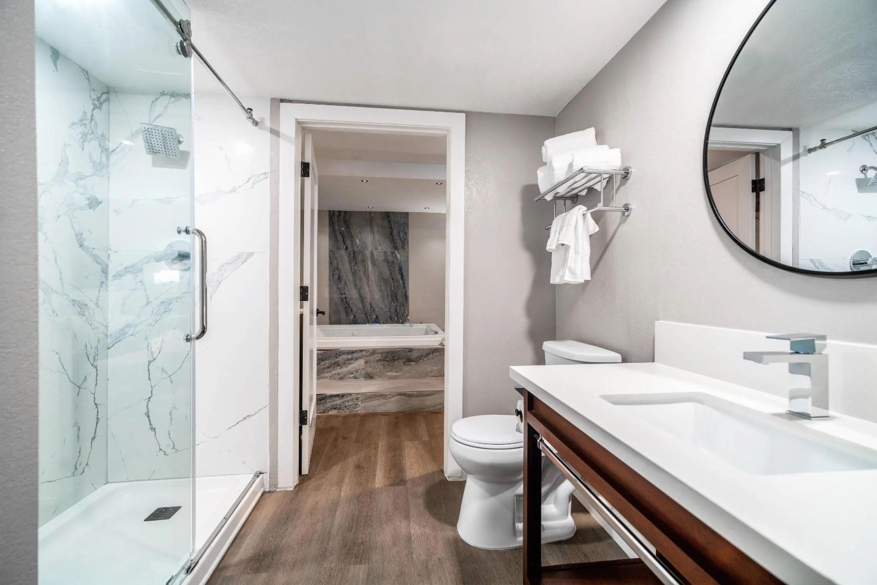 Bedroom in MainStay Suites Moreno Valley Near March Air Reserve Base