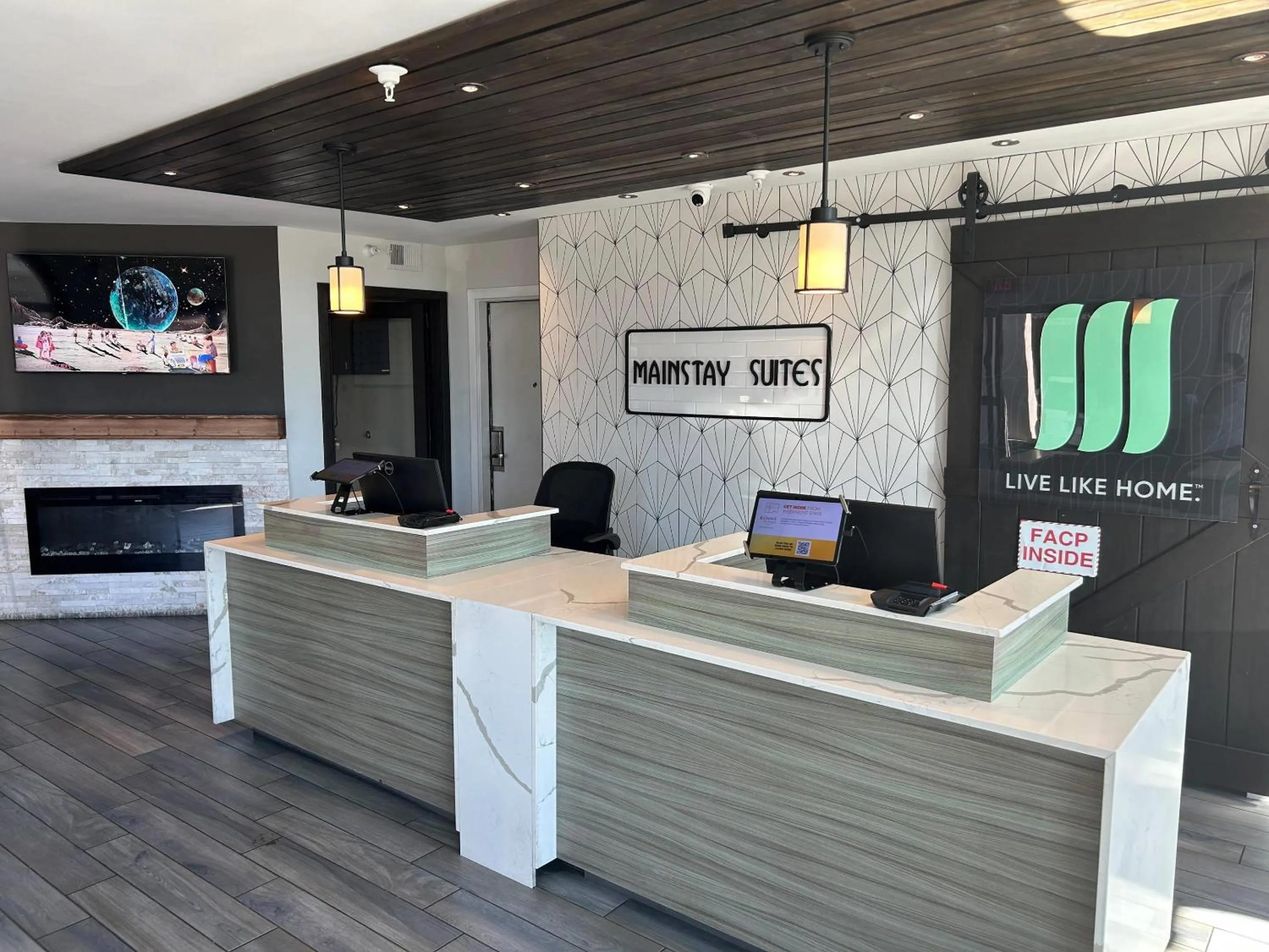 Lobby or reception in MainStay Suites Moreno Valley Near March Air Reserve Base