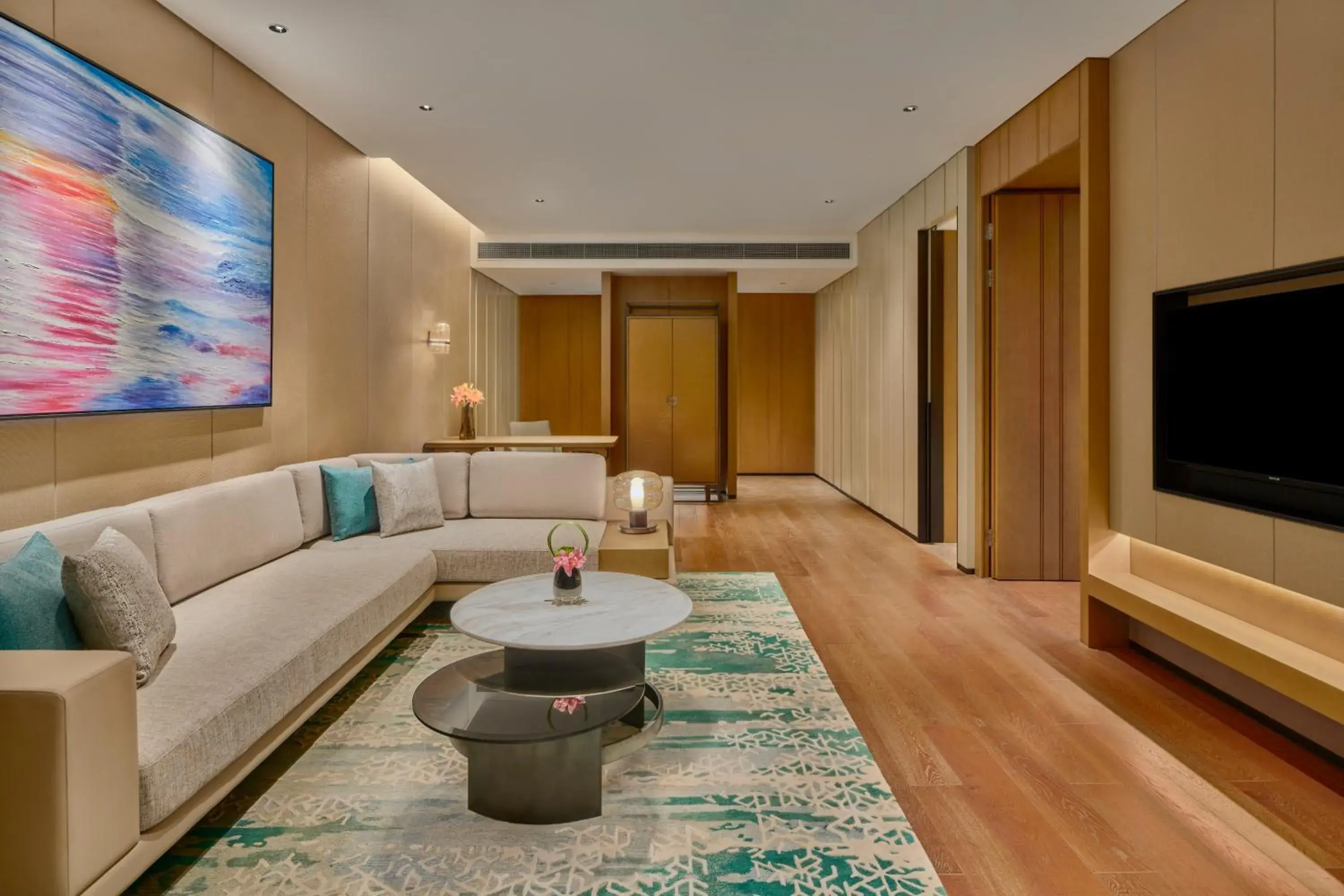 Living room in Artyzen Lingang Shanghai Living room in Artyzen Lingang Shanghai