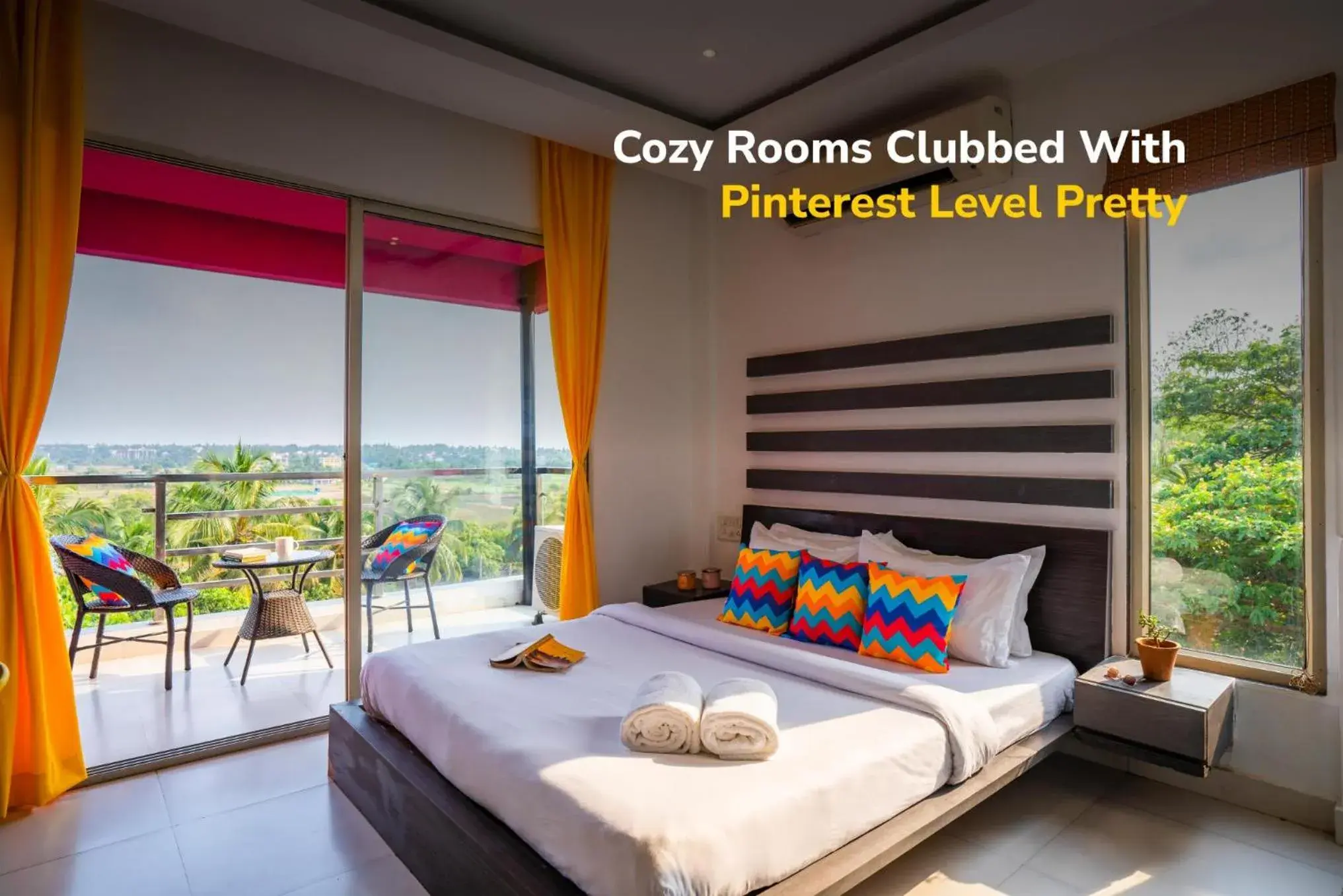 Bed in goSTOPS Goa, Baga Bed in goSTOPS Goa, Baga