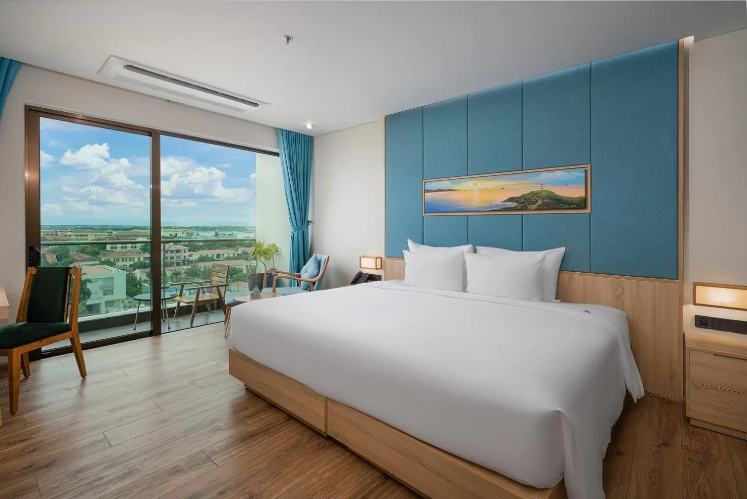 View (from property/room), Bed in Sala Grand Tuy Hoa Hotel