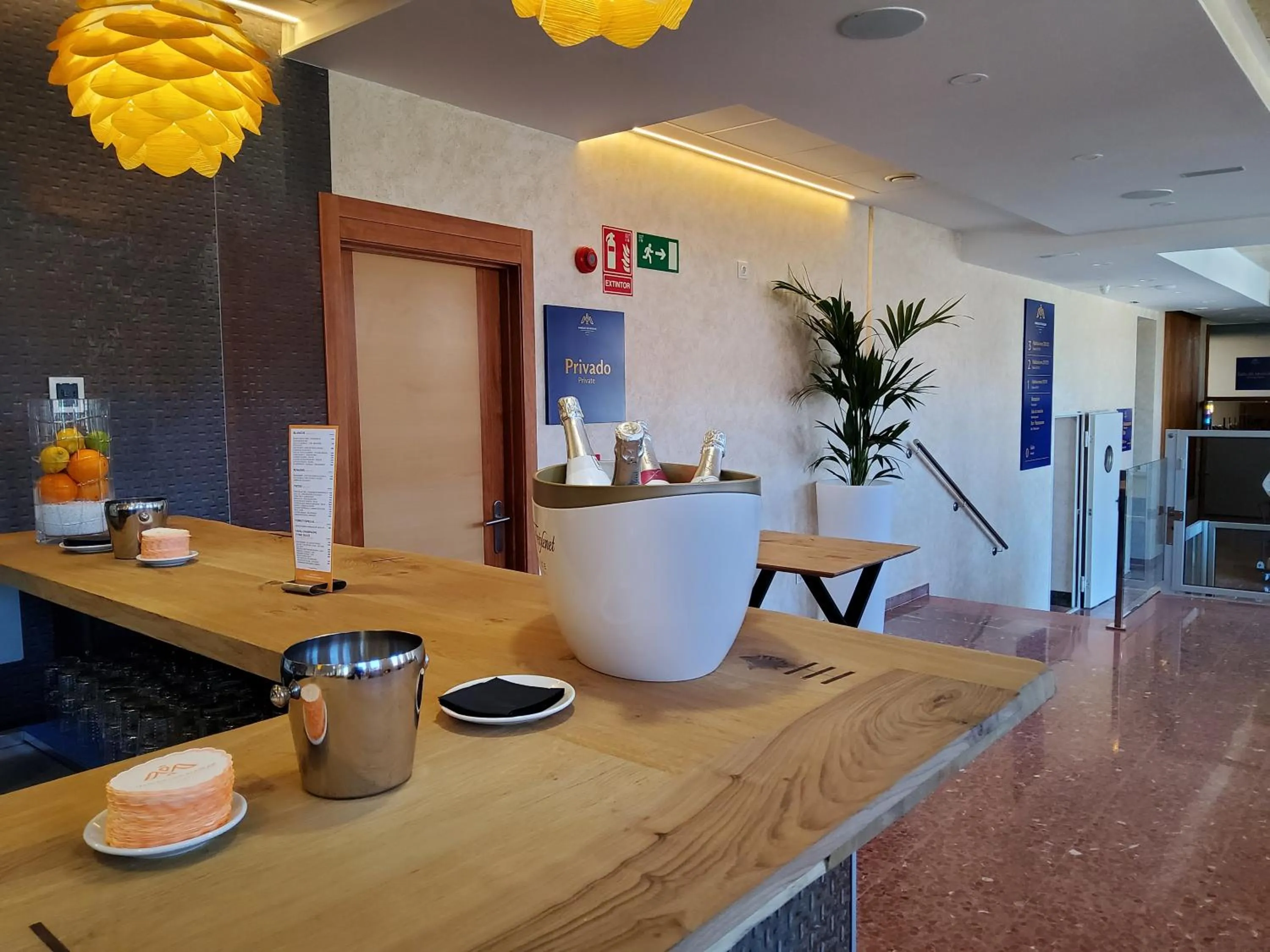 Lobby or reception in Hotel Marqués de Aguilar