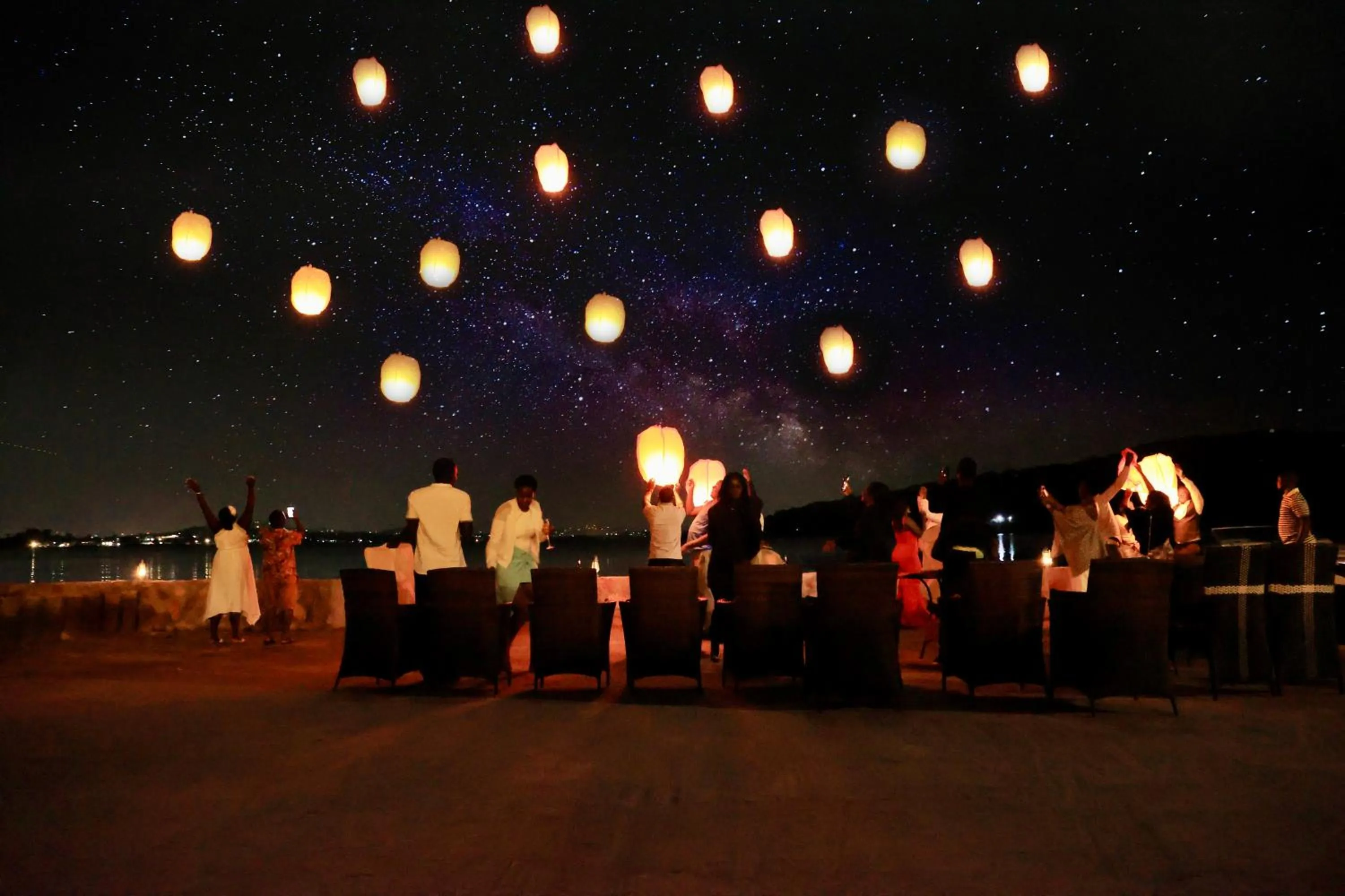 Evening entertainment in Divine Resort & Spa