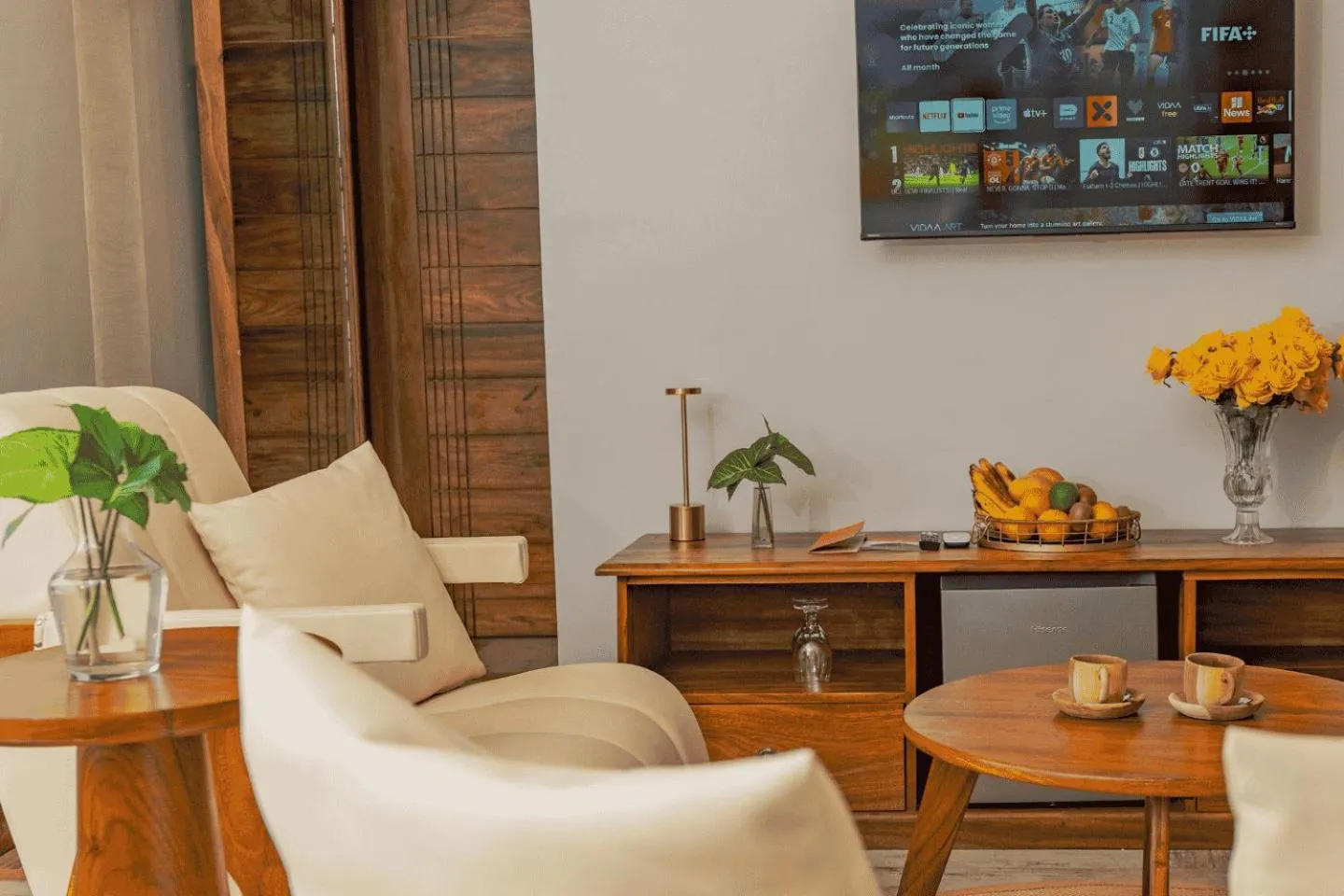 Living room in Divine Resort & Spa