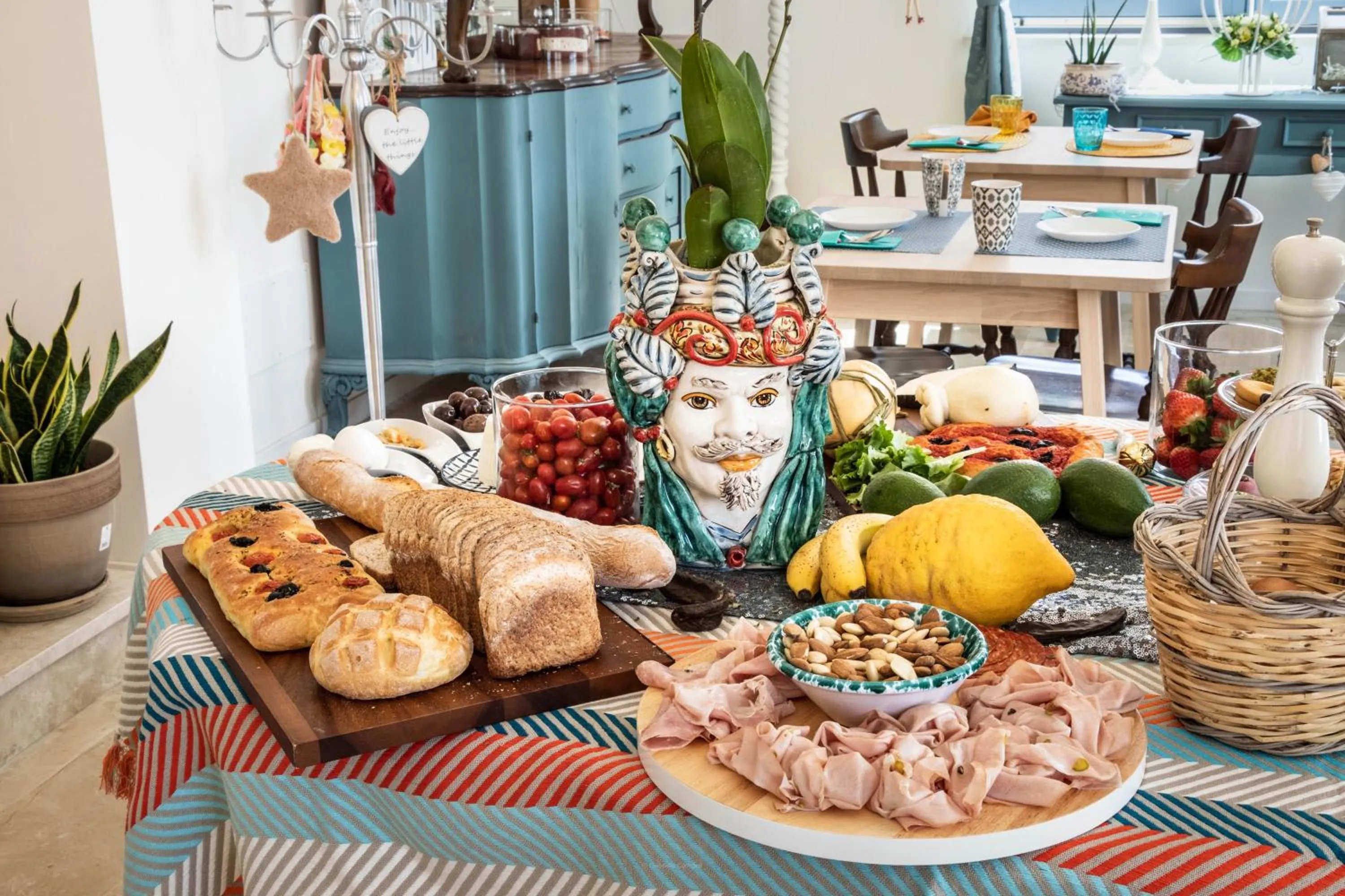 Buffet breakfast in MichaEl garden