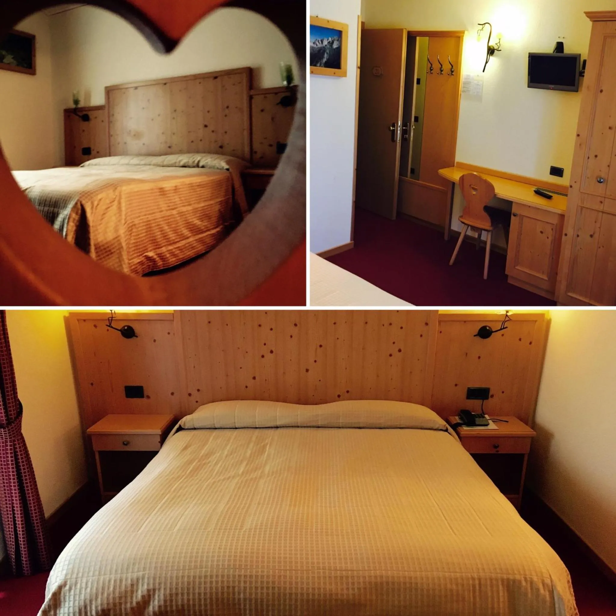 Photo of the whole room, Bed in Hotel Ristorante Miramonti