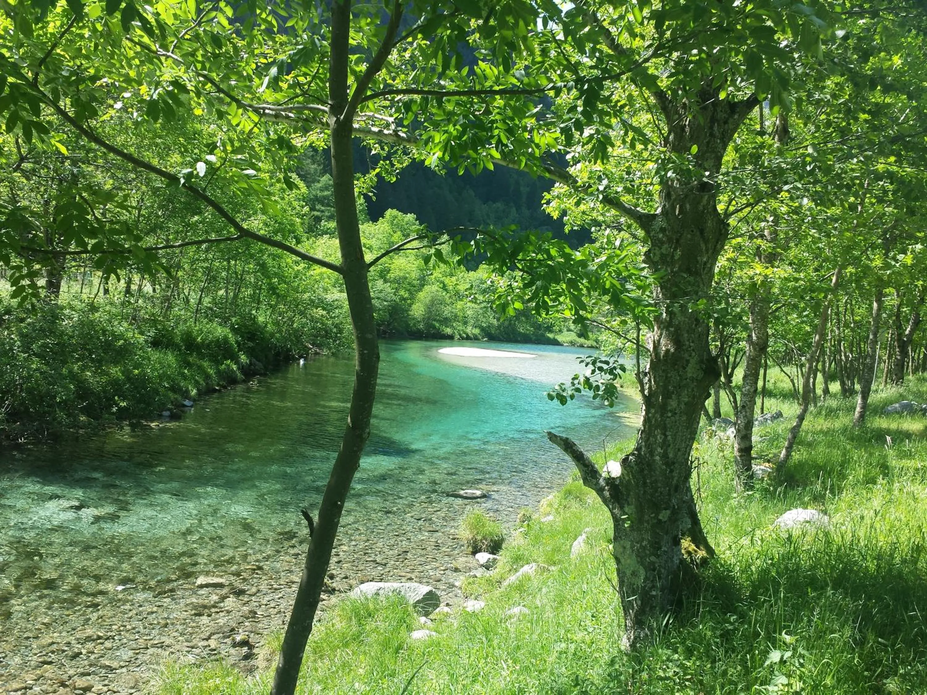 River view in Hotel Ristorante Miramonti