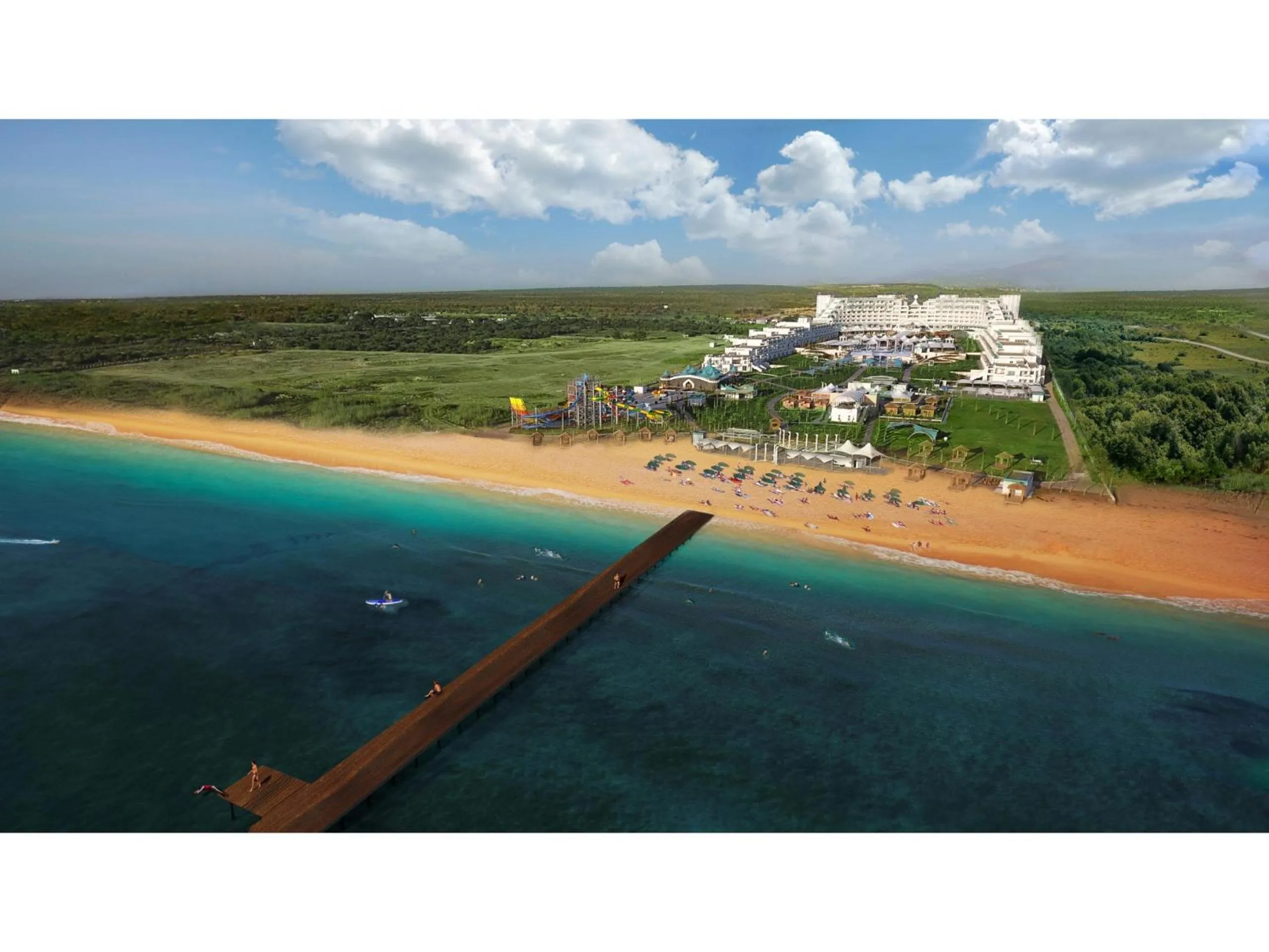 Bird's eye view in Limak Cyprus Deluxe Hotel