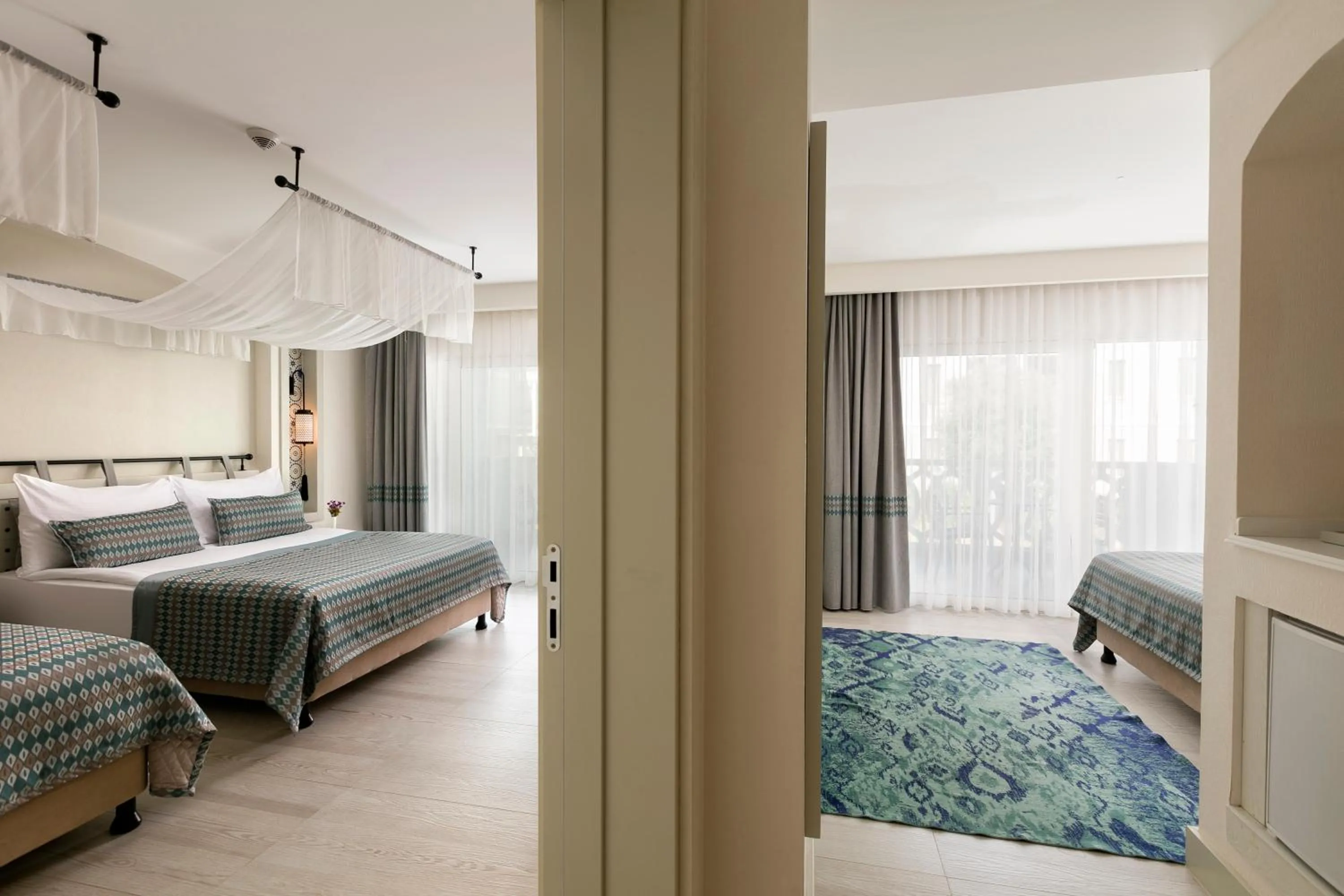 Photo of the whole room, Bed in Limak Cyprus Deluxe Hotel