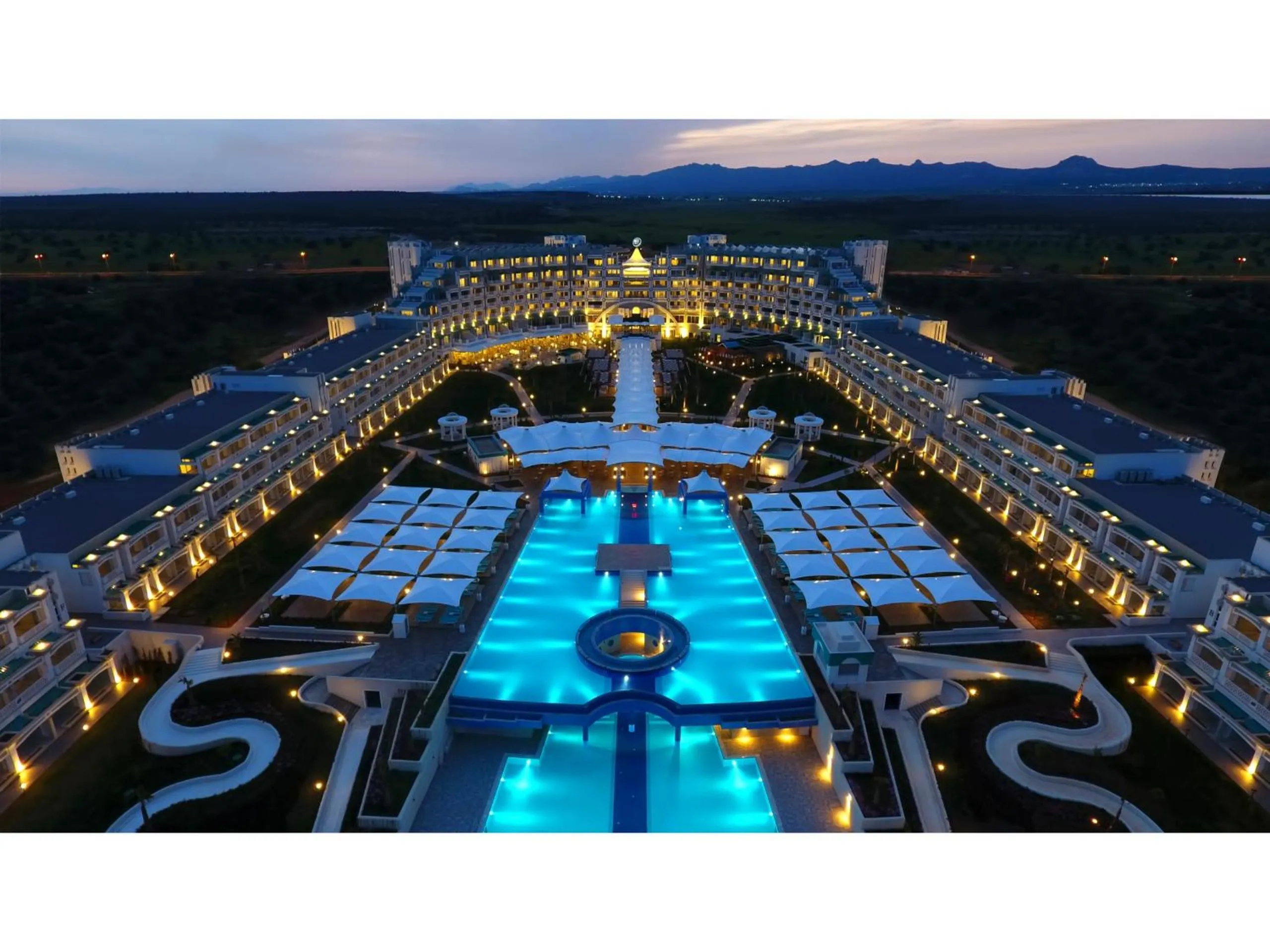 Bird's eye view in Limak Cyprus Deluxe Hotel