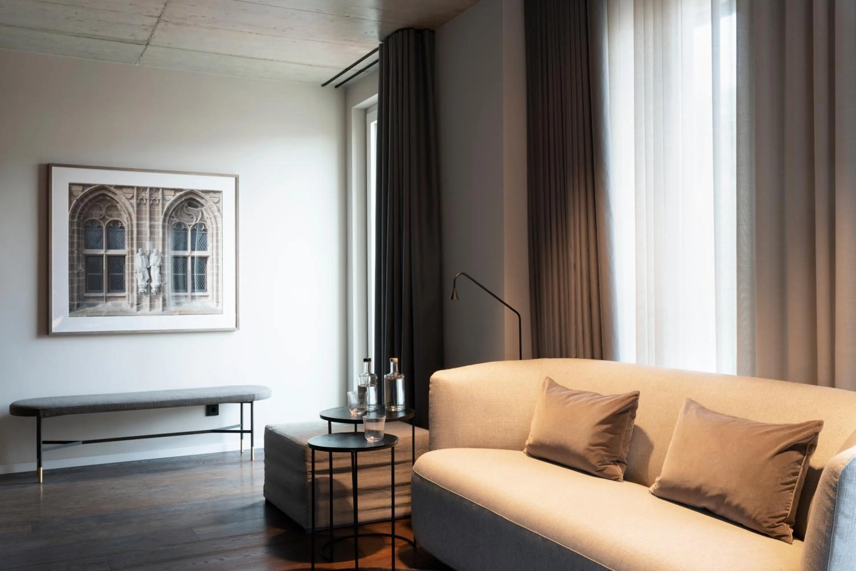 Seating area in Legend Hotel