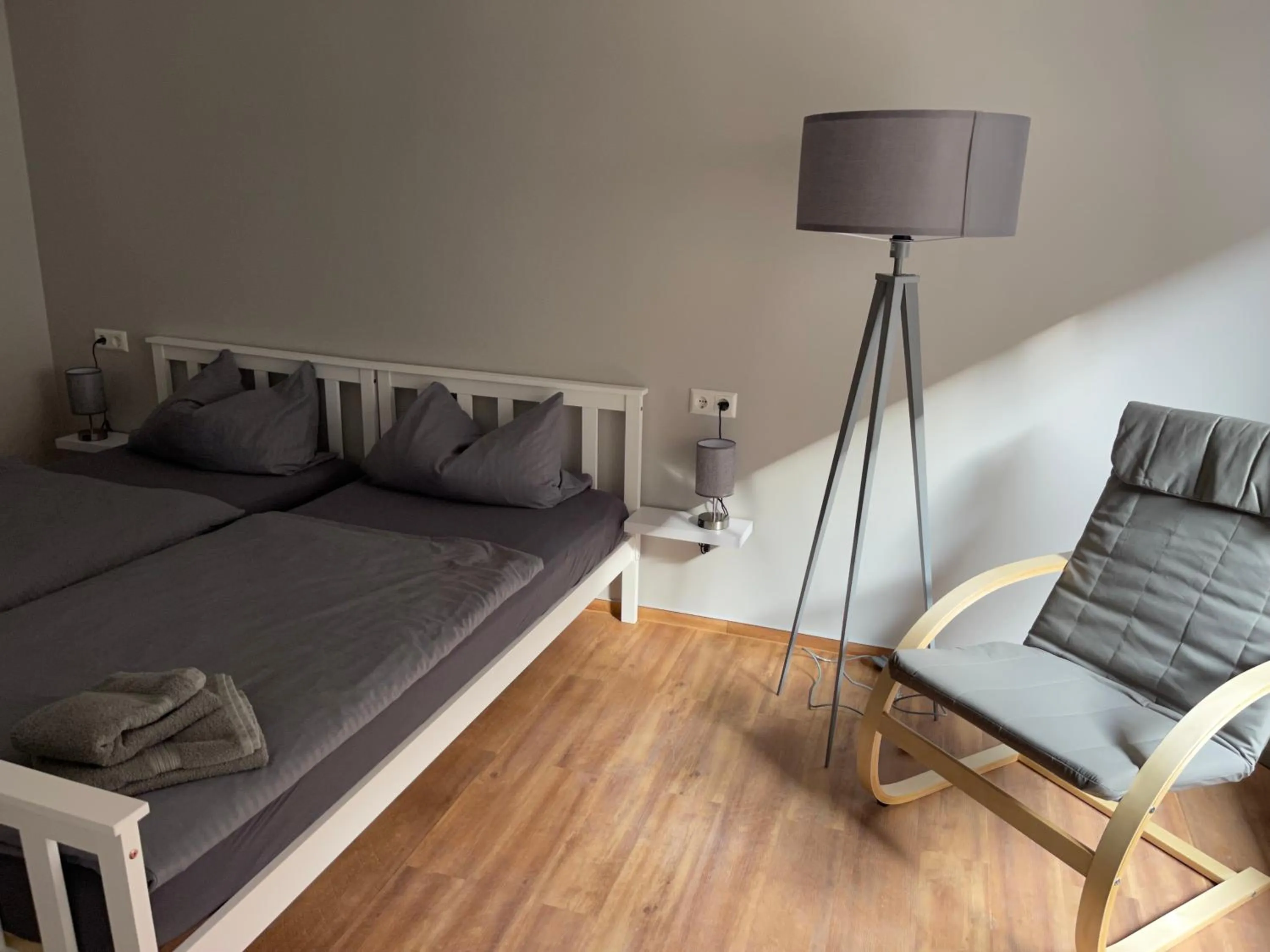 Bed in Pension am Schrotturm Bed & Breakfast