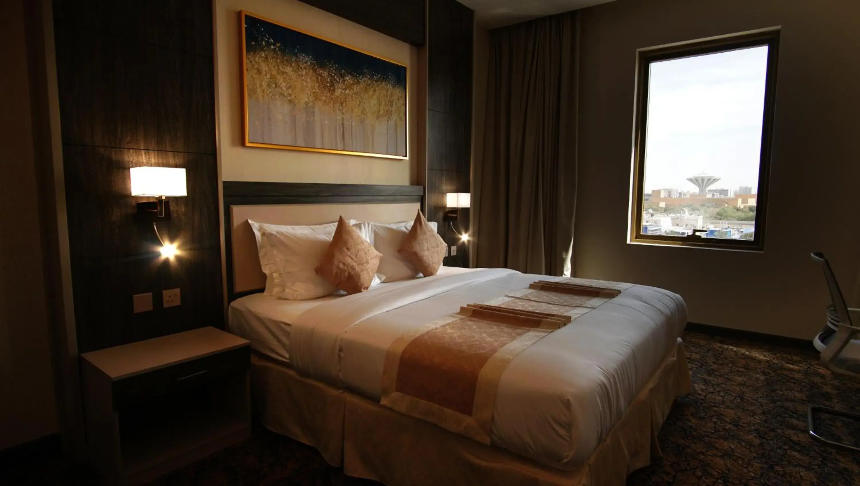 Bed in Hayat Al Riyadh Washam Hotel Bed in Hayat Al Riyadh Washam Hotel