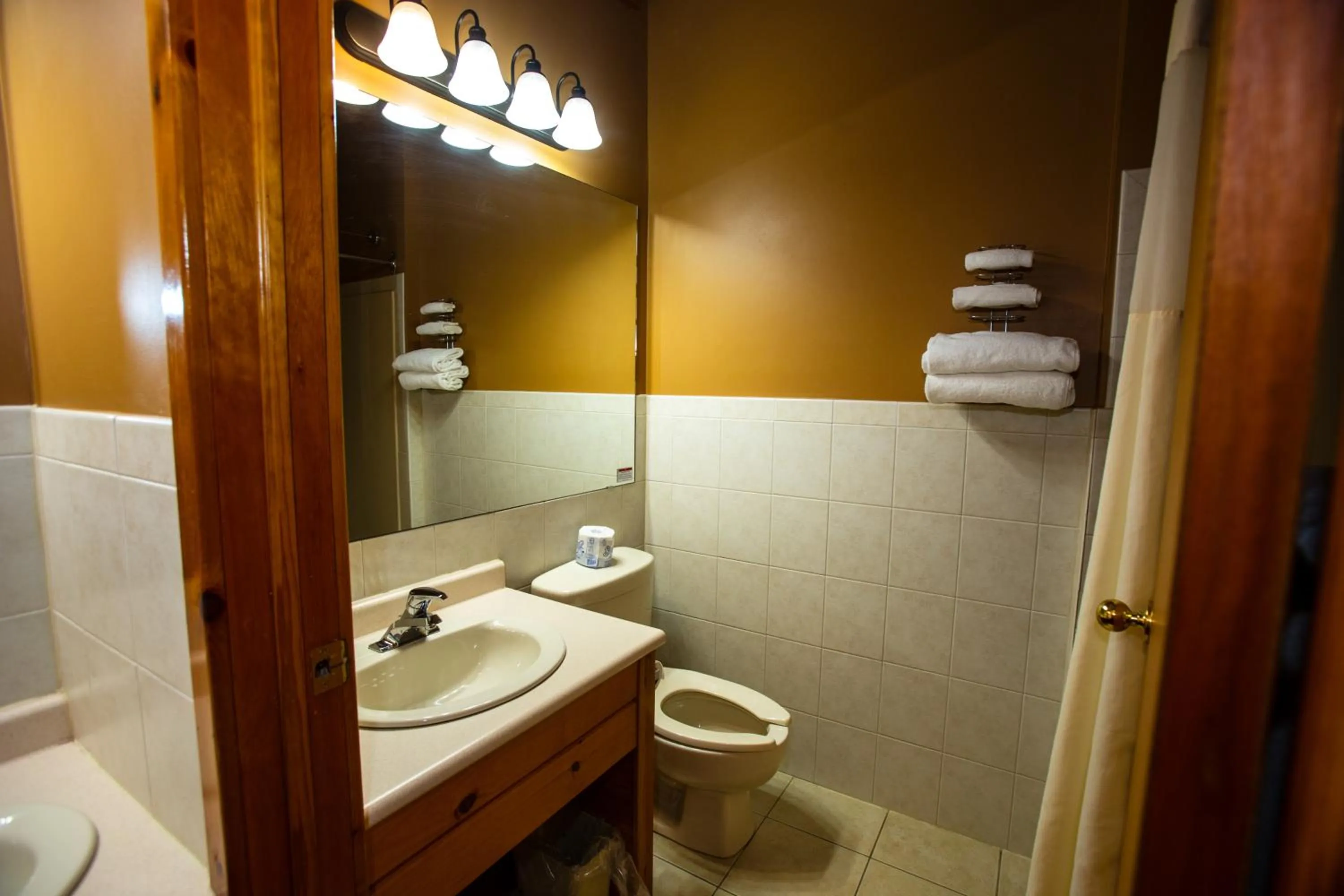 Toilet in Oakwood Resort