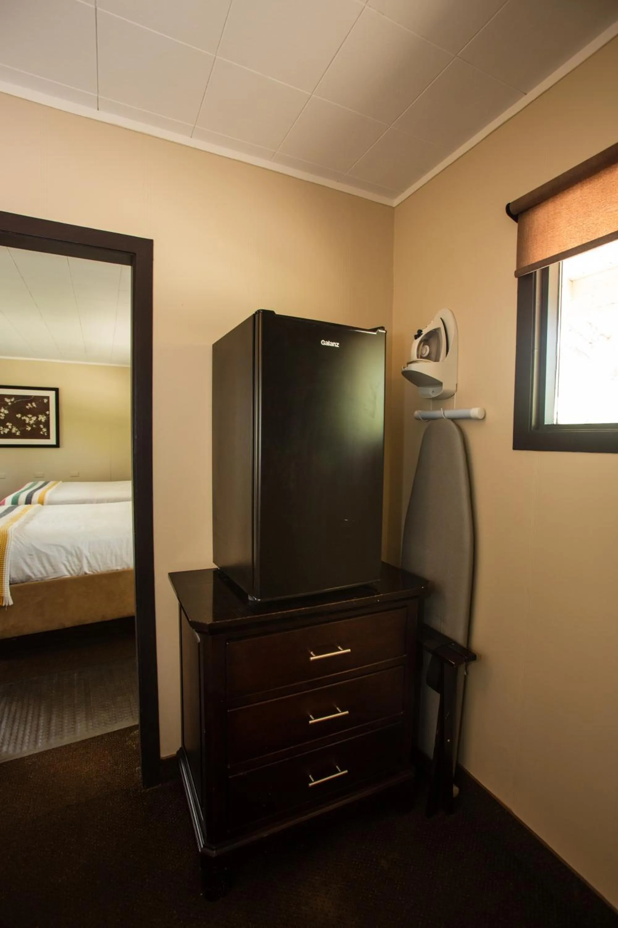 Patio, Bed in Oakwood Resort