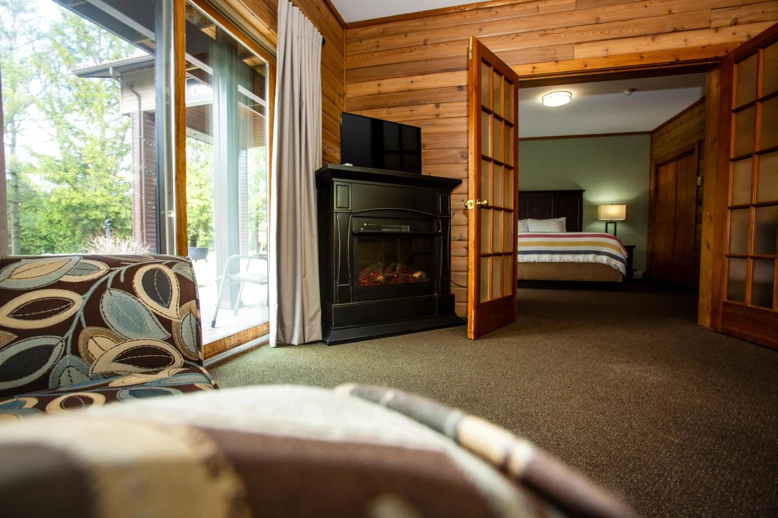 Bed in Oakwood Resort