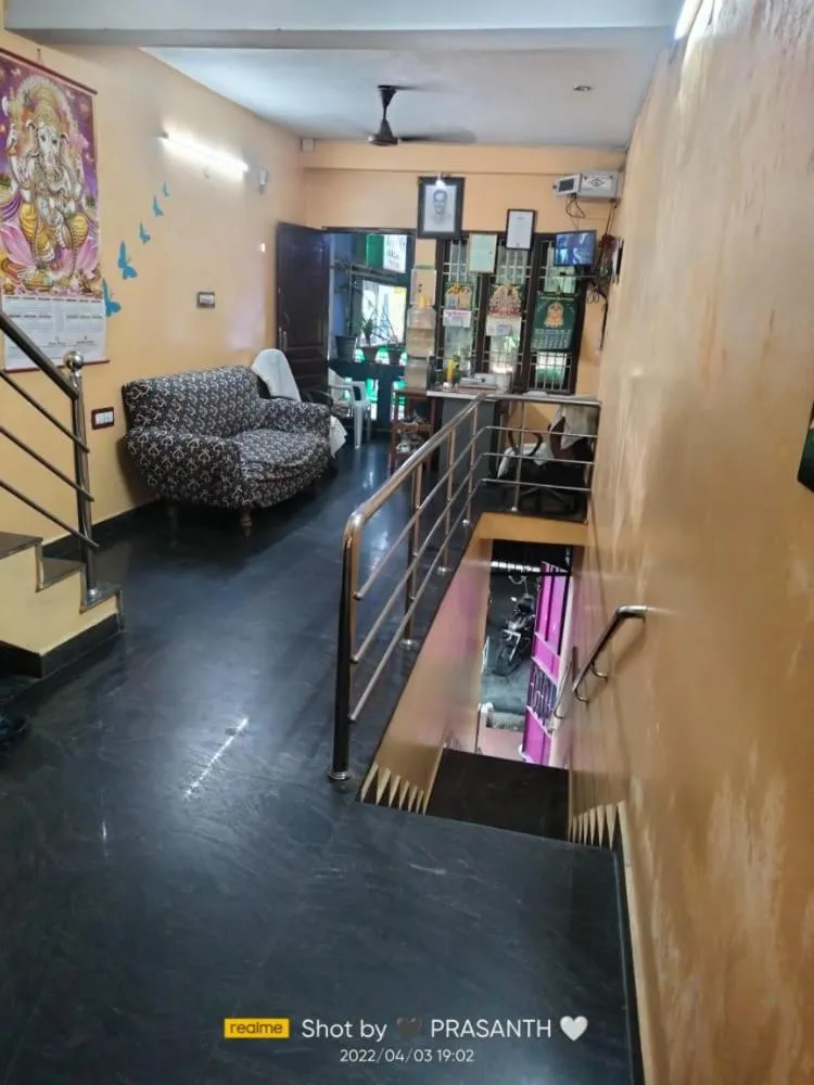 Lobby or reception in Sri Krishna Guest House