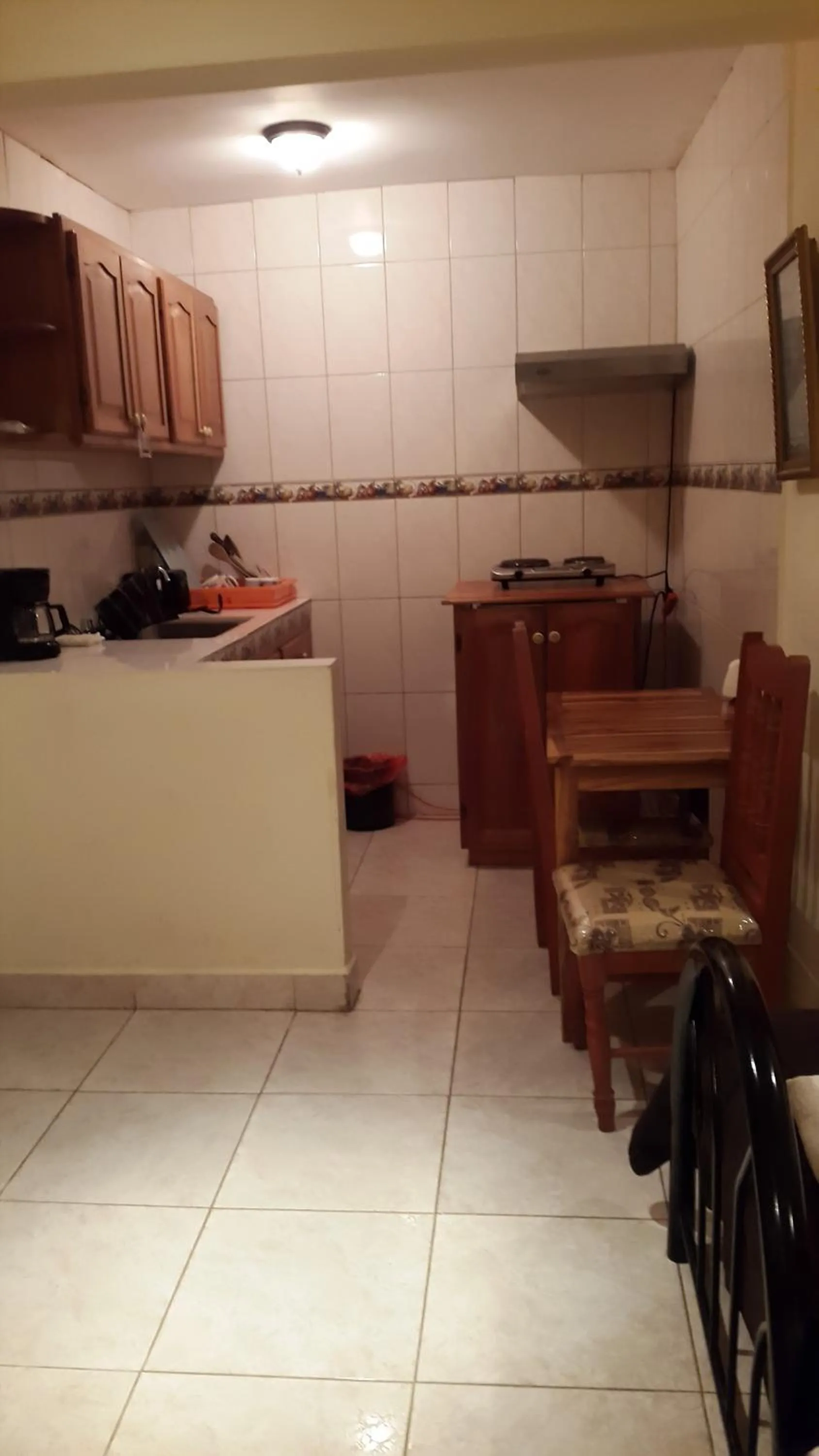 Kitchen or kitchenette in Hostal Bocas Tropical Paradise