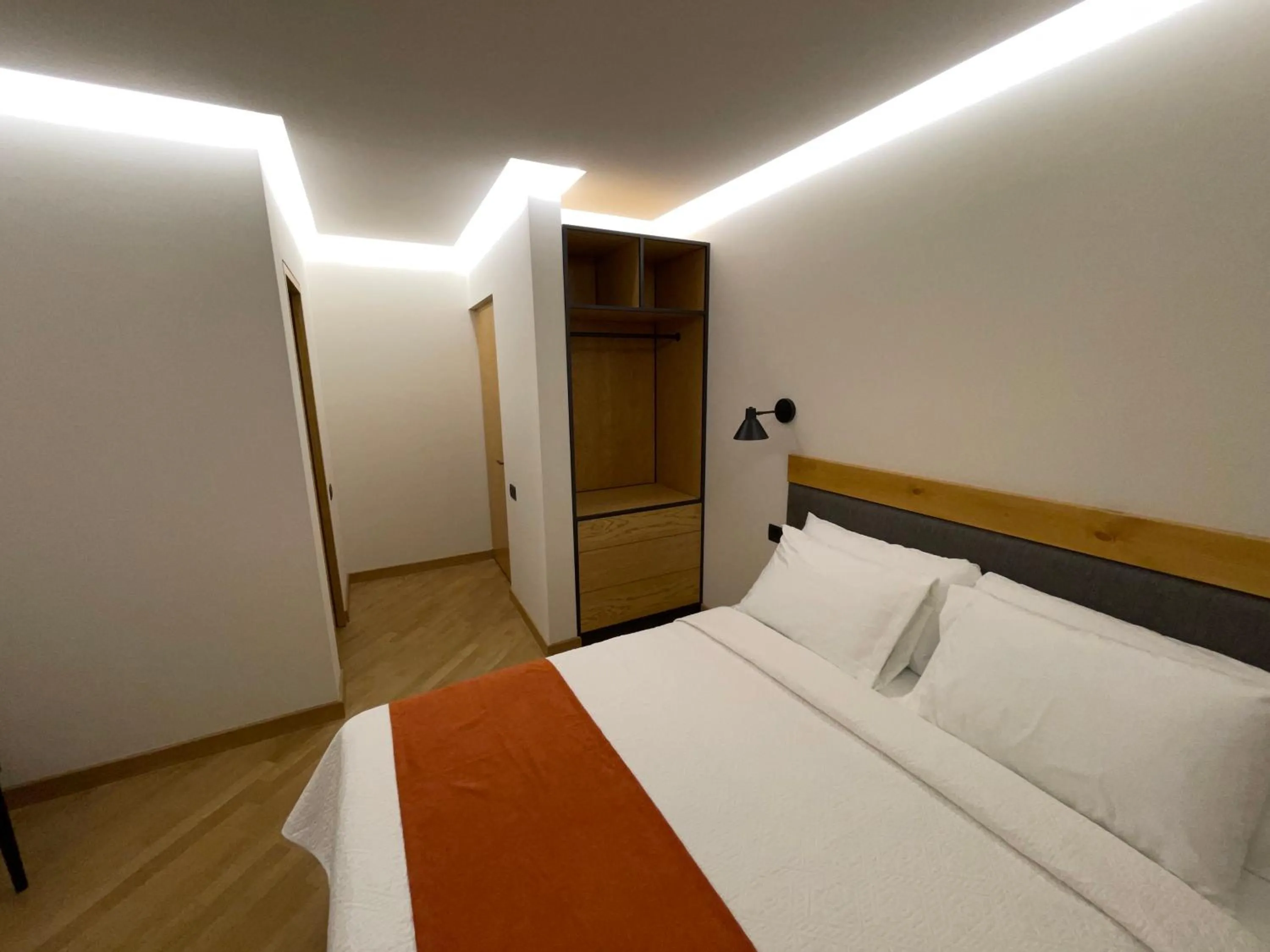 Bed in MIST Boutique Hotel