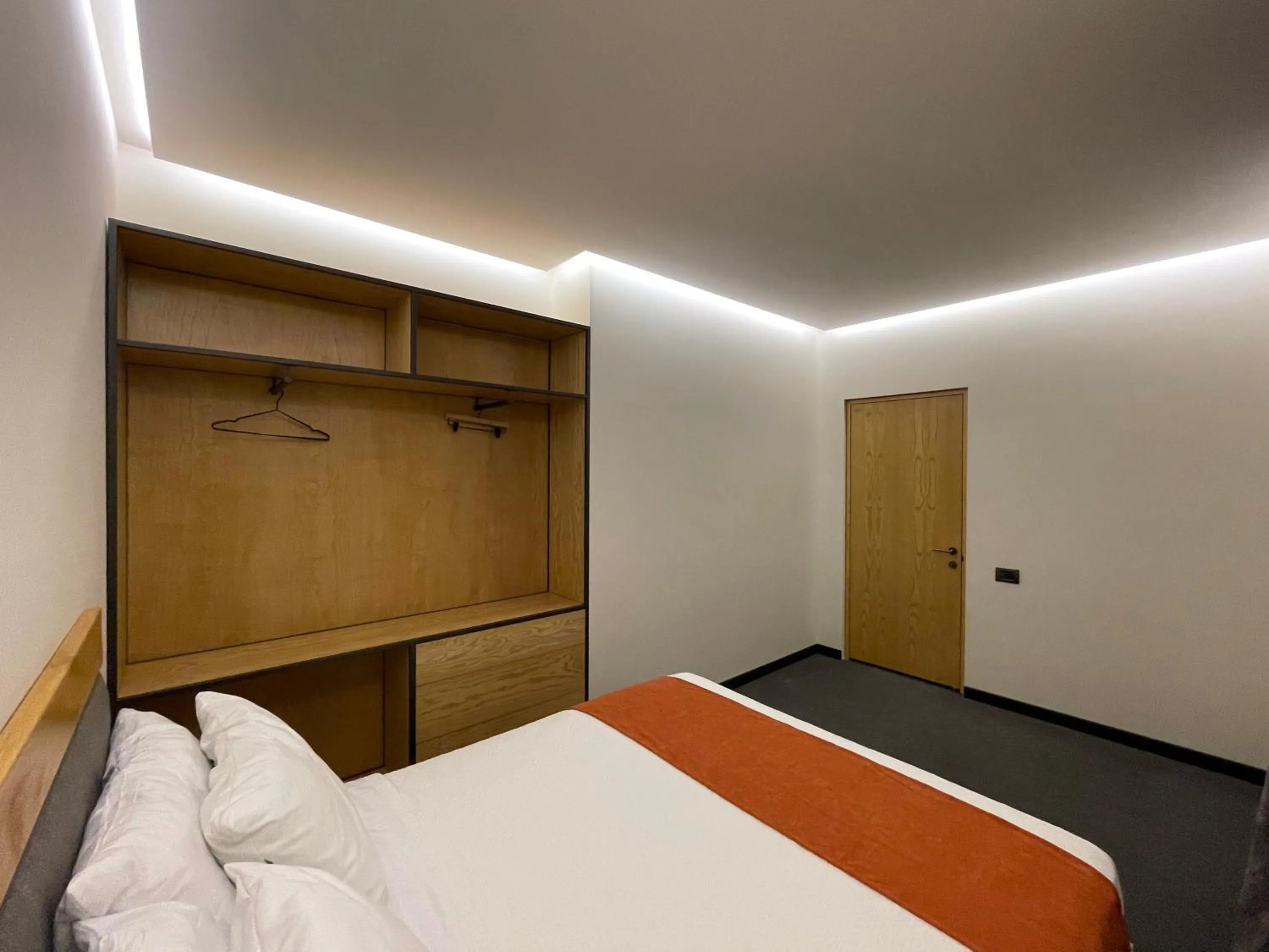Bed in MIST Boutique Hotel