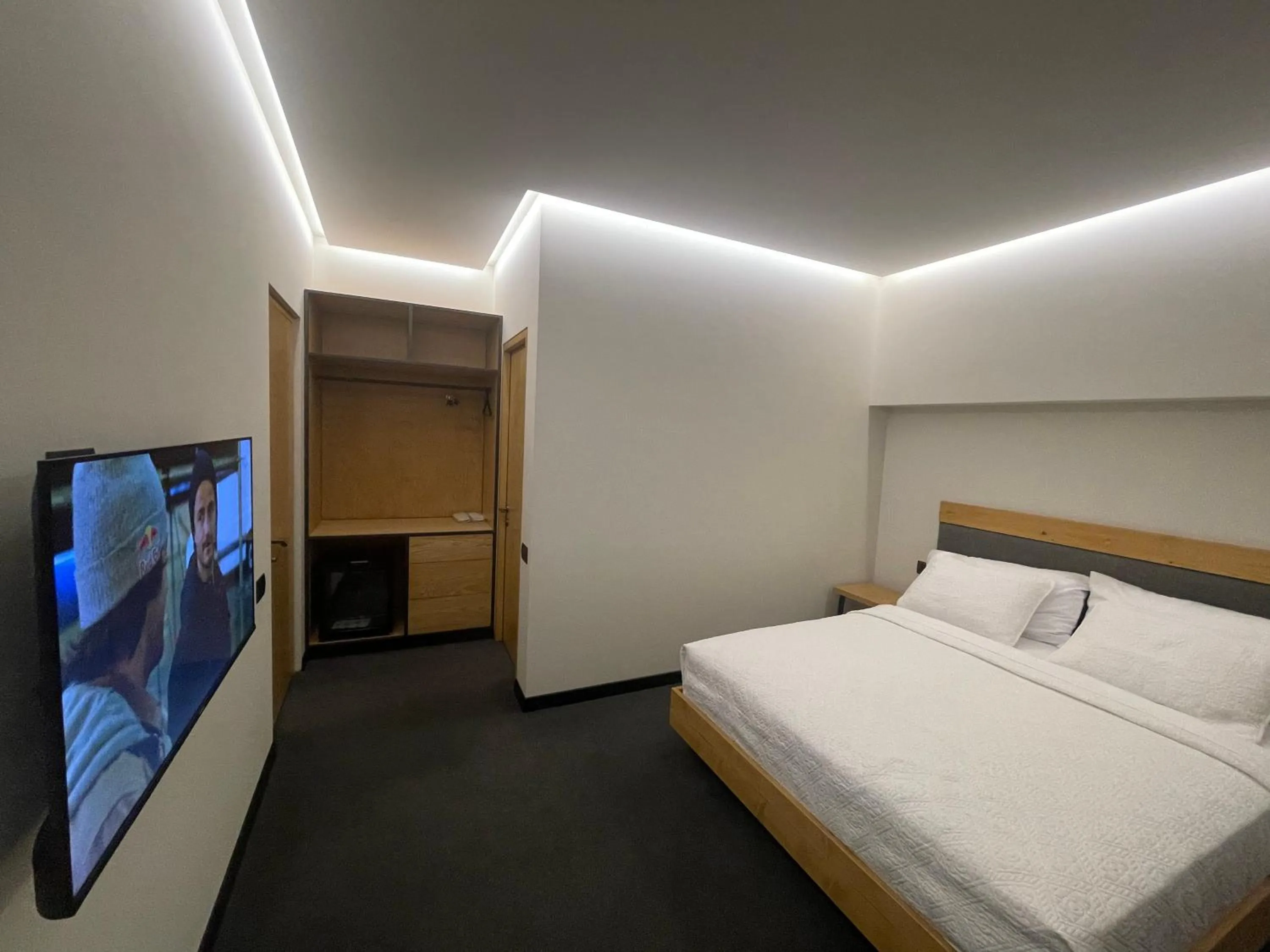 Bed in MIST Boutique Hotel
