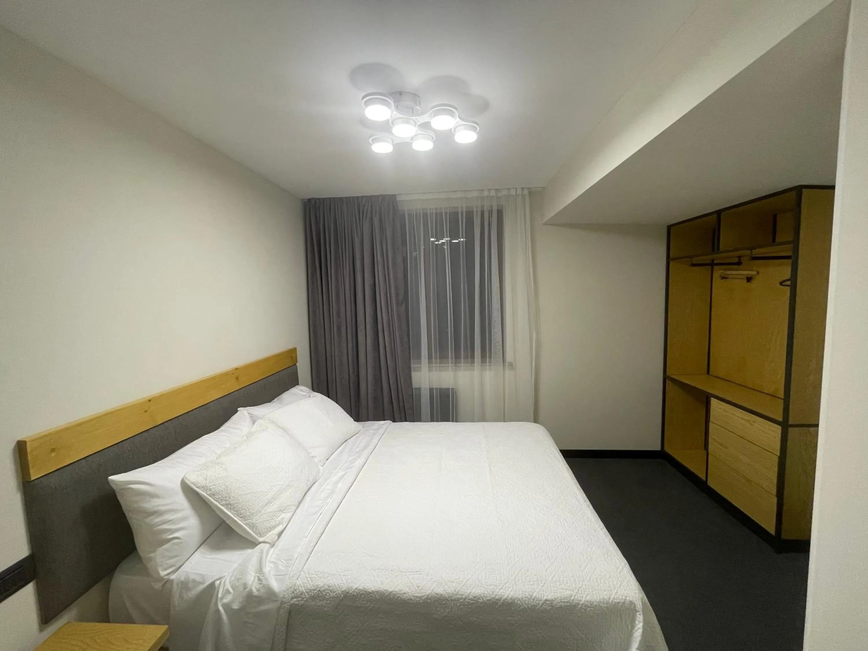 Bed in MIST Boutique Hotel