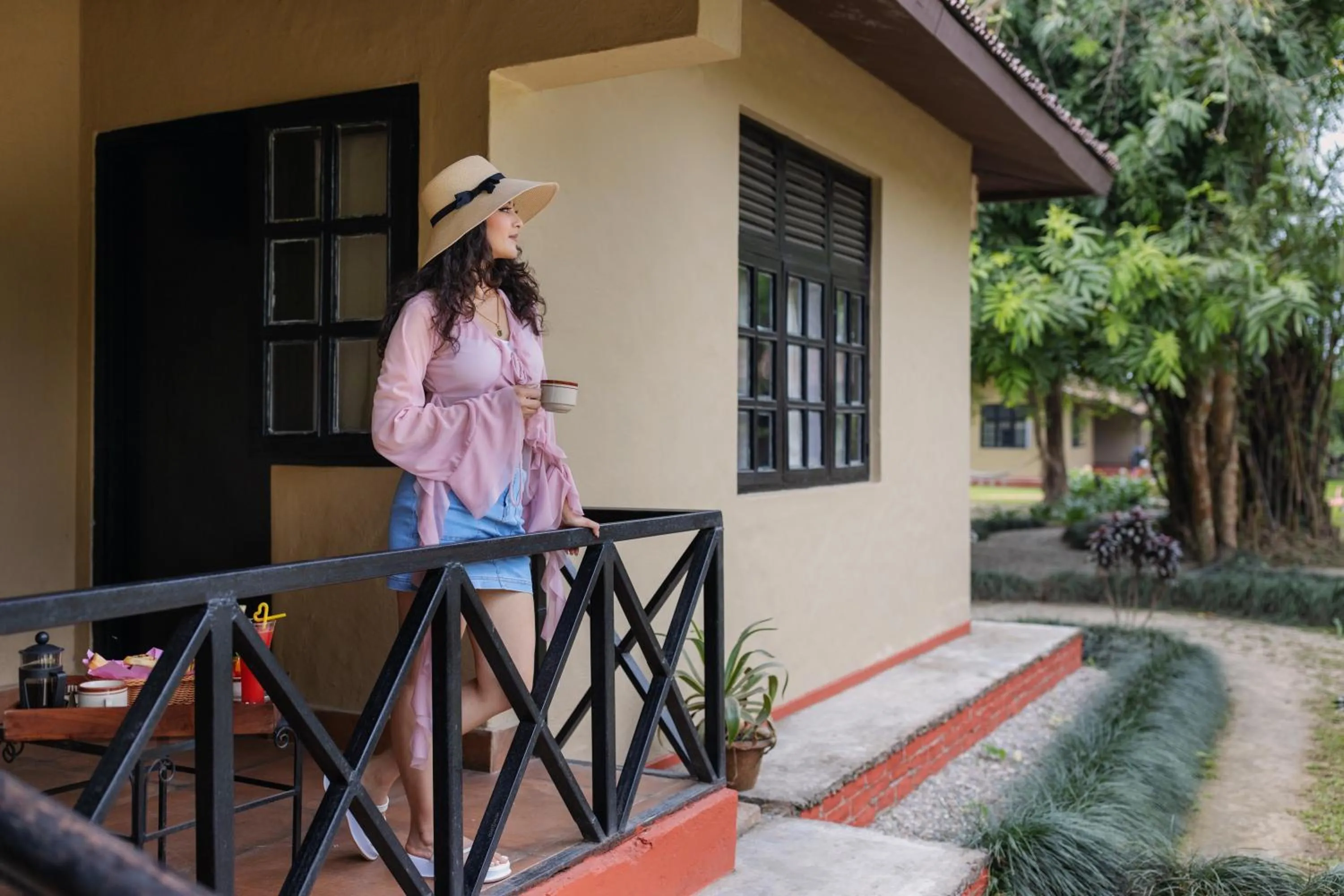 Balcony/Terrace in Green Mansions Jungle Resort