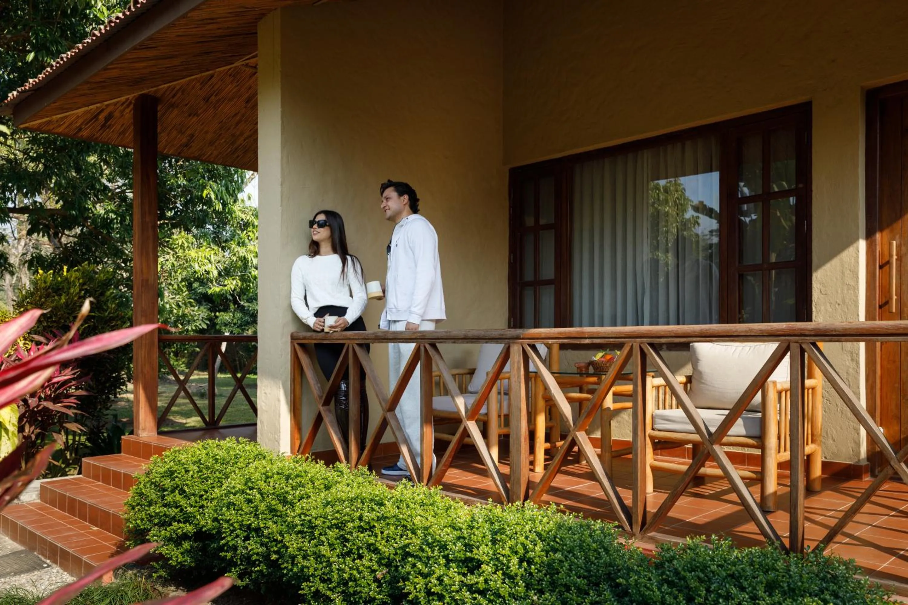 Balcony/Terrace in Green Mansions Jungle Resort