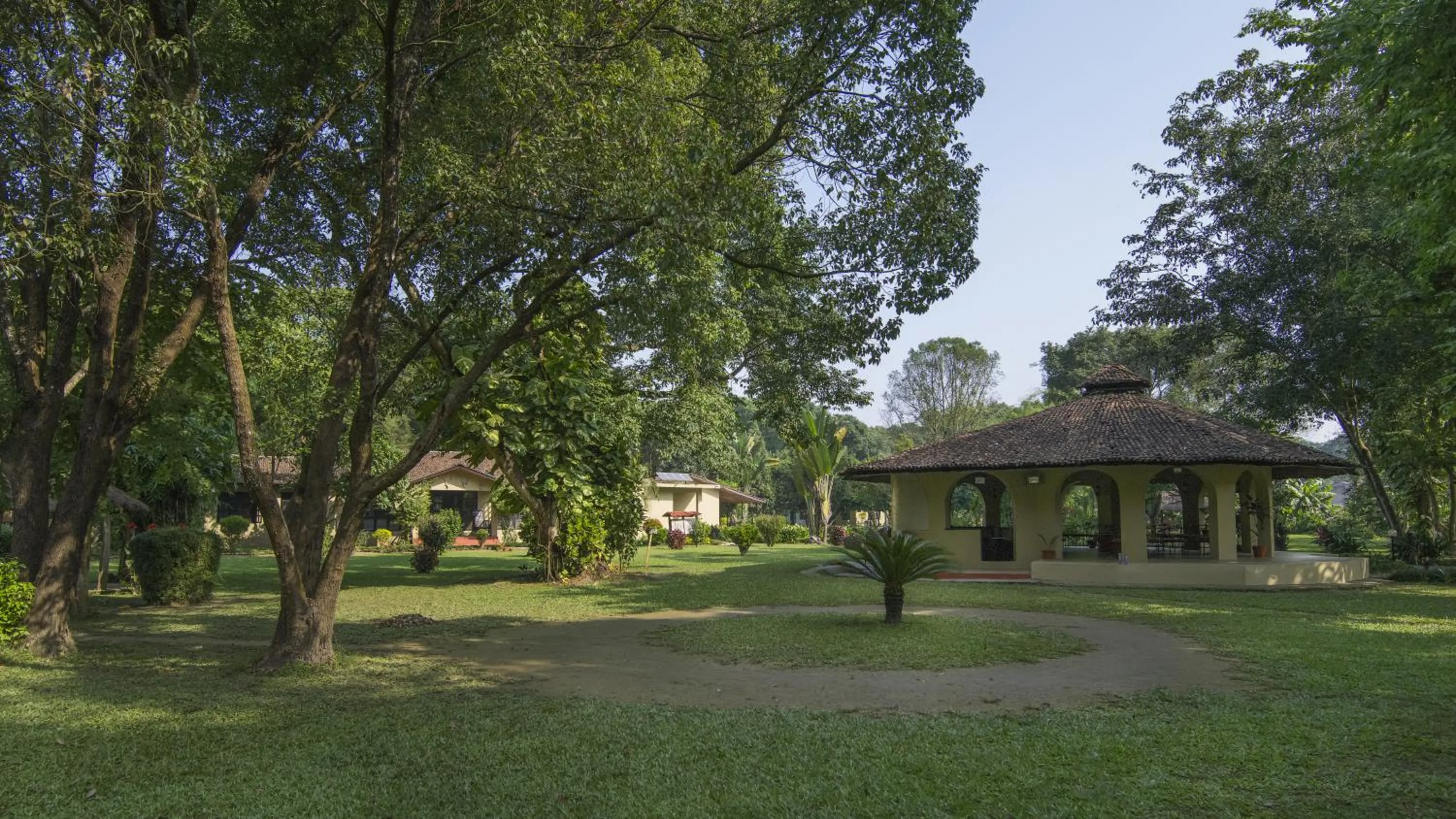 Facade/entrance in Green Mansions Jungle Resort