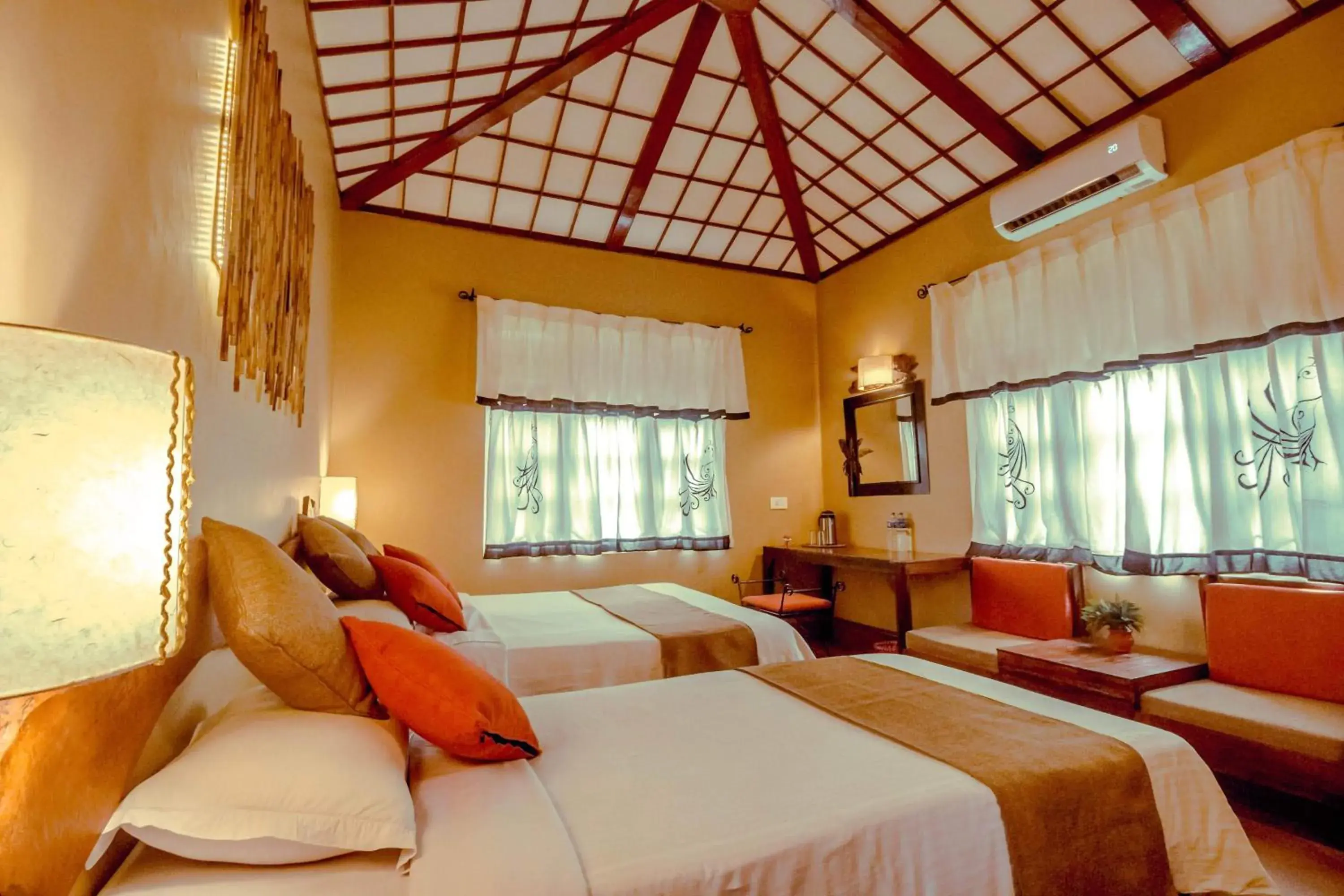 Bedroom, Bed in Green Mansions Jungle Resort Bedroom, Bed in Green Mansions Jungle Resort