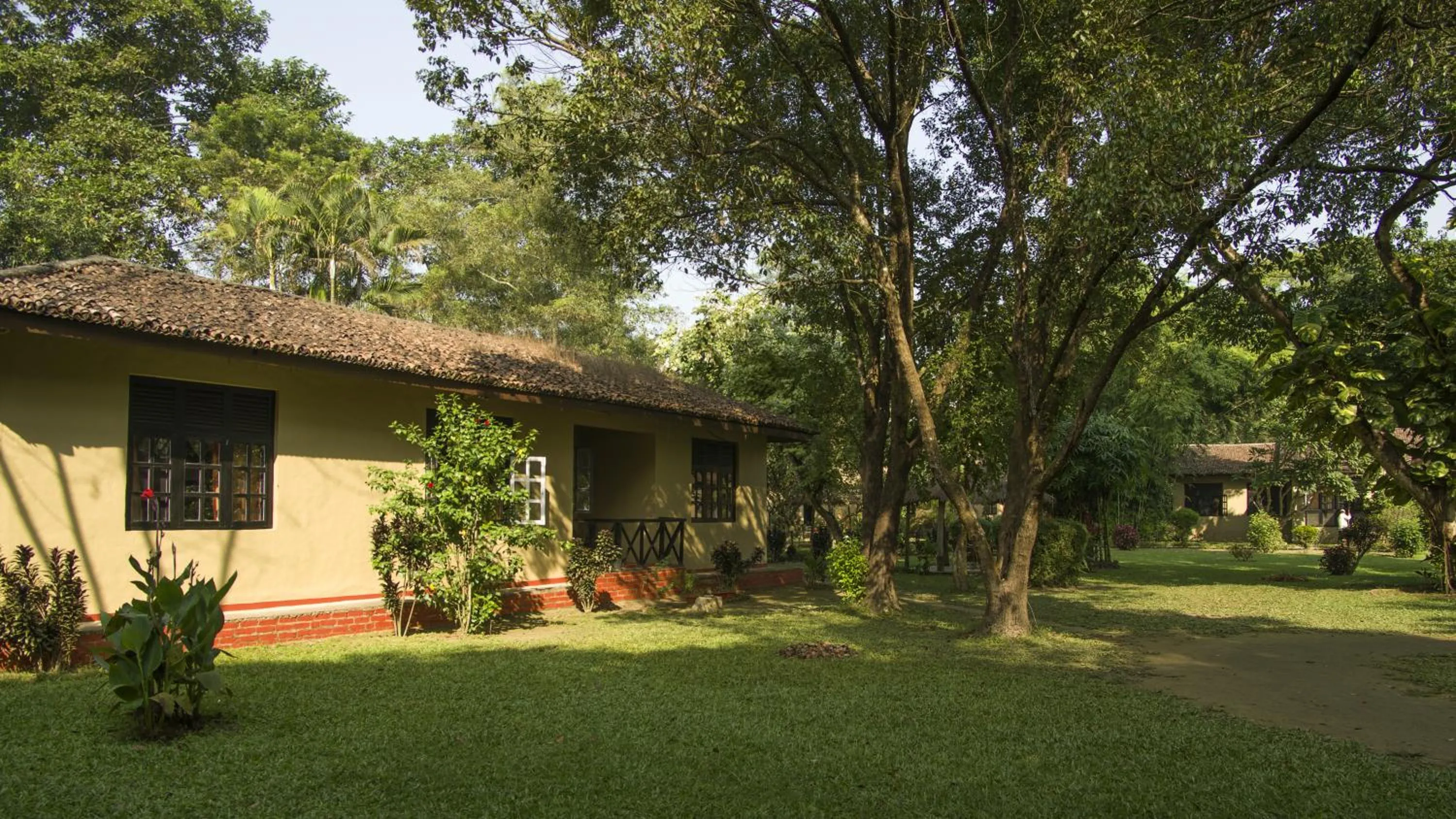 Garden in Green Mansions Jungle Resort