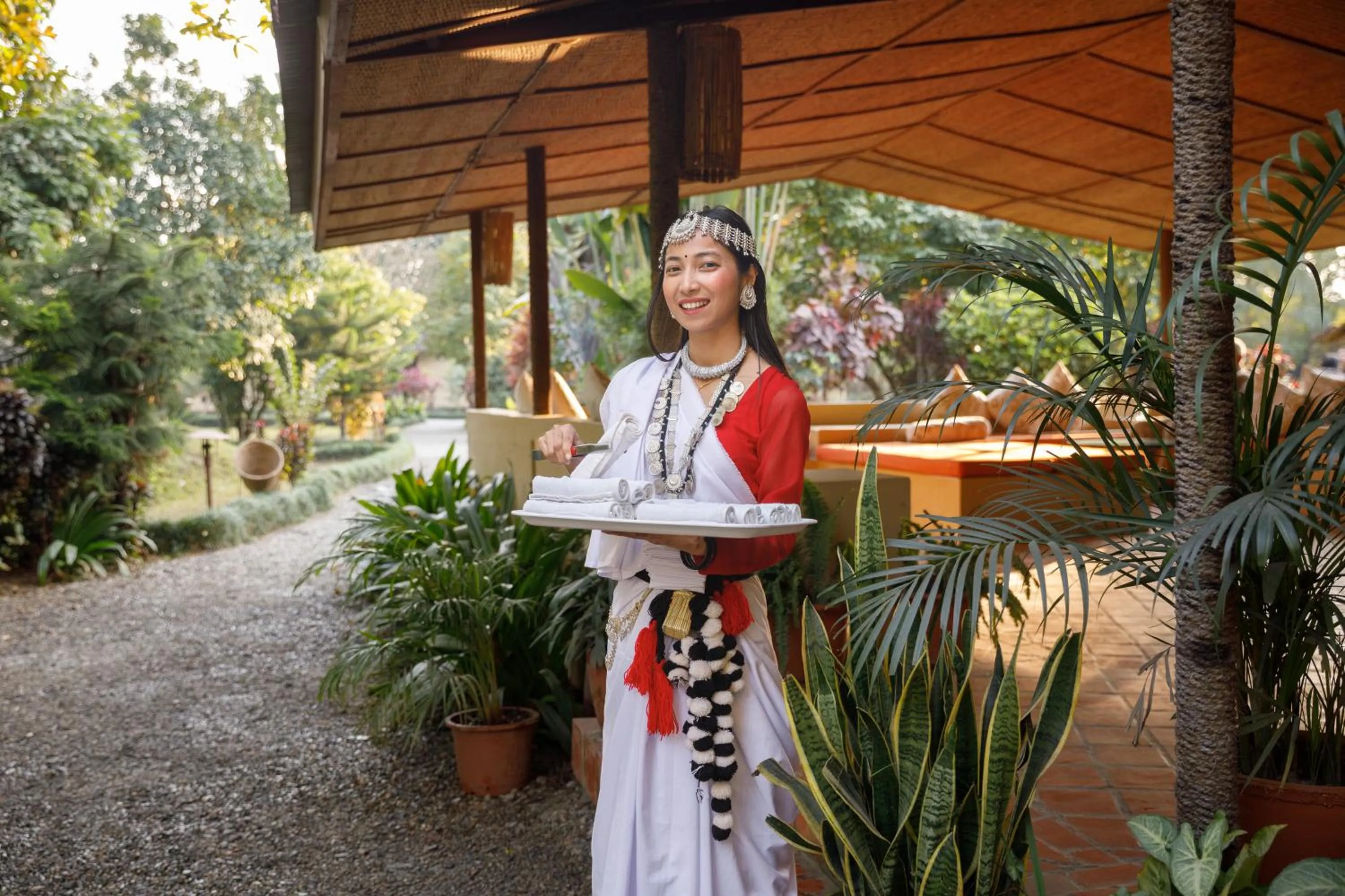 Staff in Green Mansions Jungle Resort