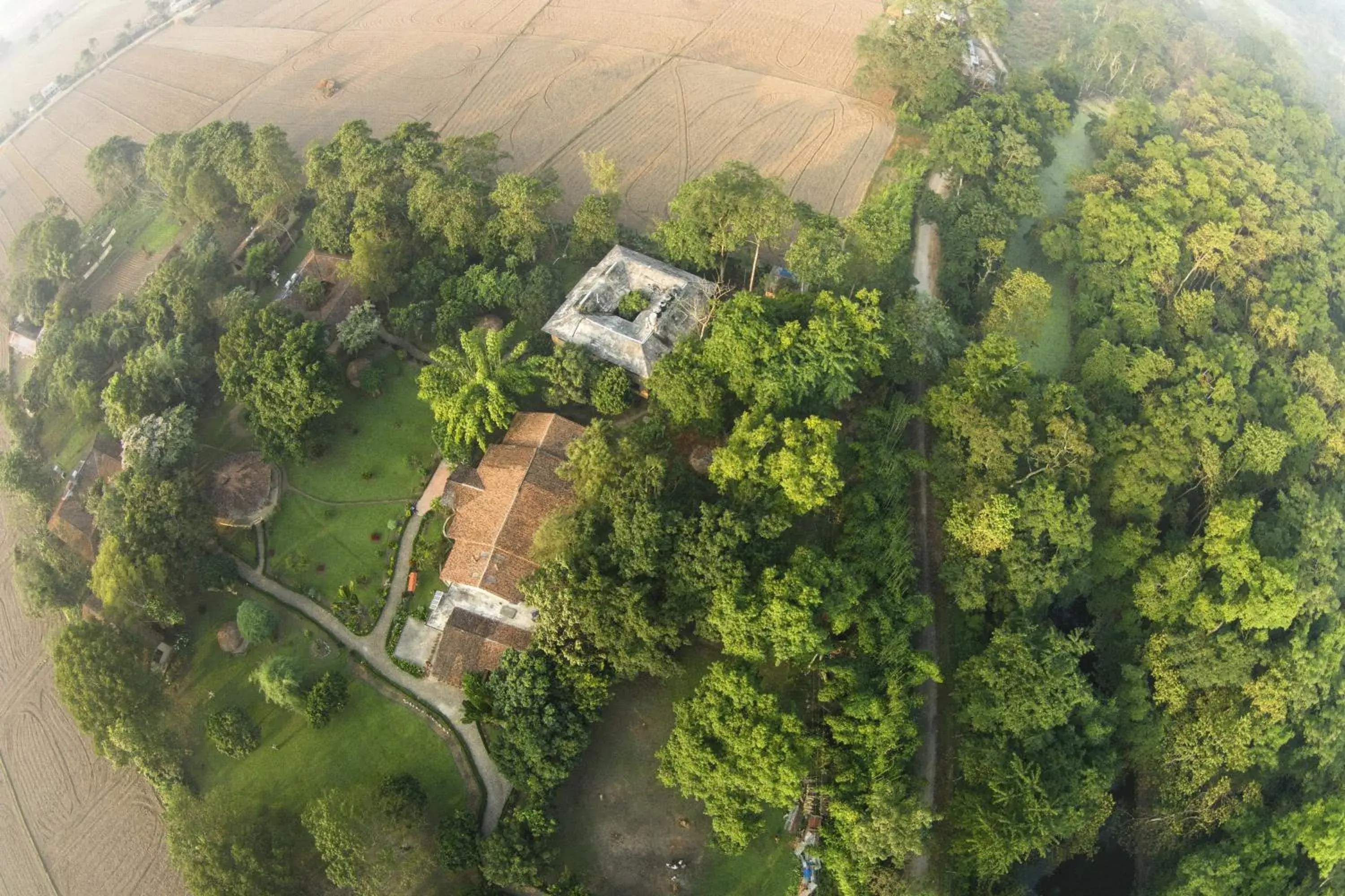 Bird's eye view in Green Mansions Jungle Resort Bird's eye view in Green Mansions Jungle Resort