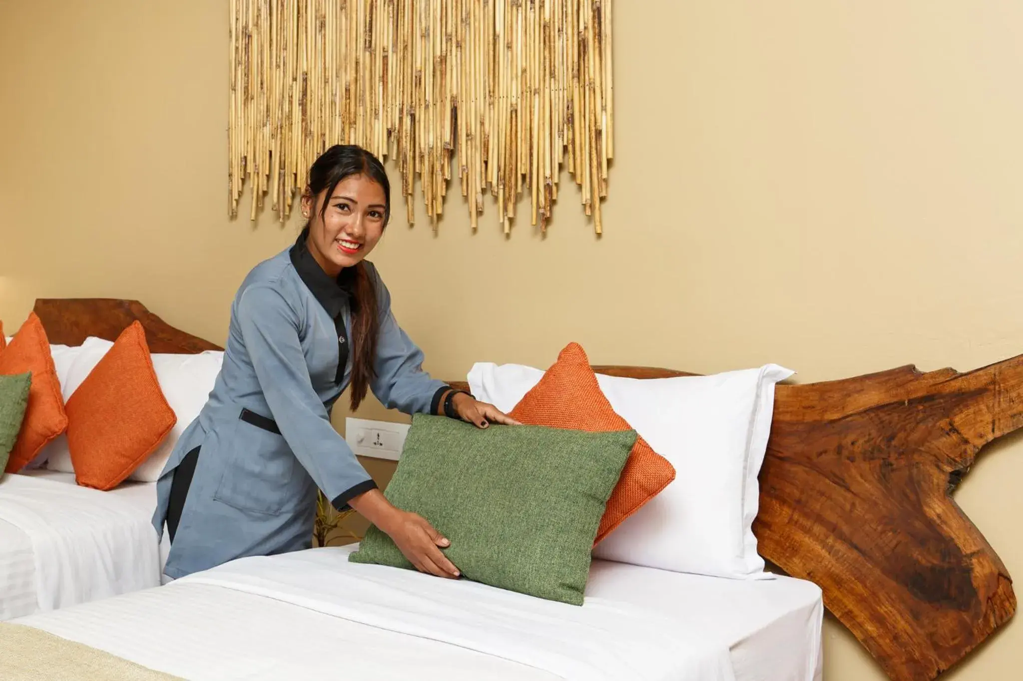 Bed in Green Mansions Jungle Resort Bed in Green Mansions Jungle Resort