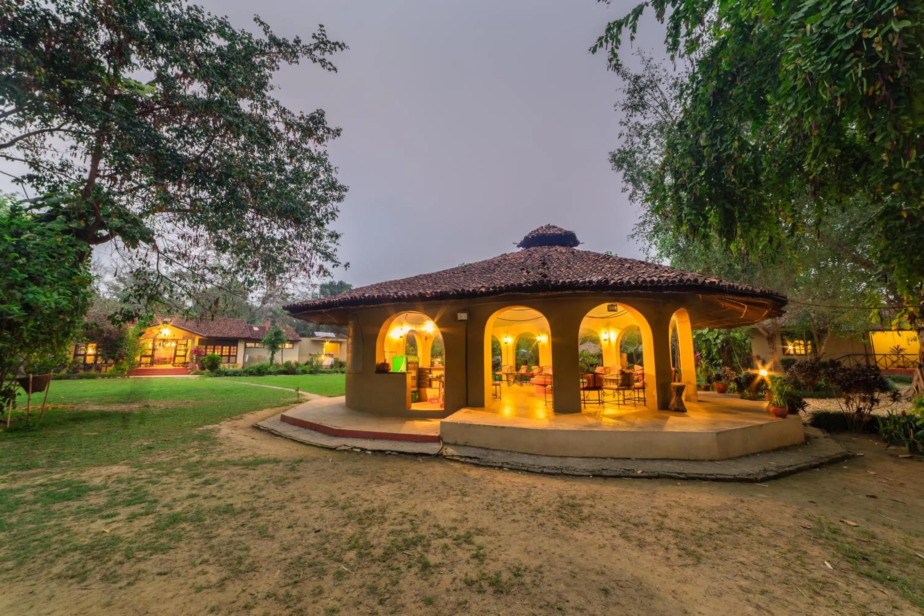 Patio in Green Mansions Jungle Resort