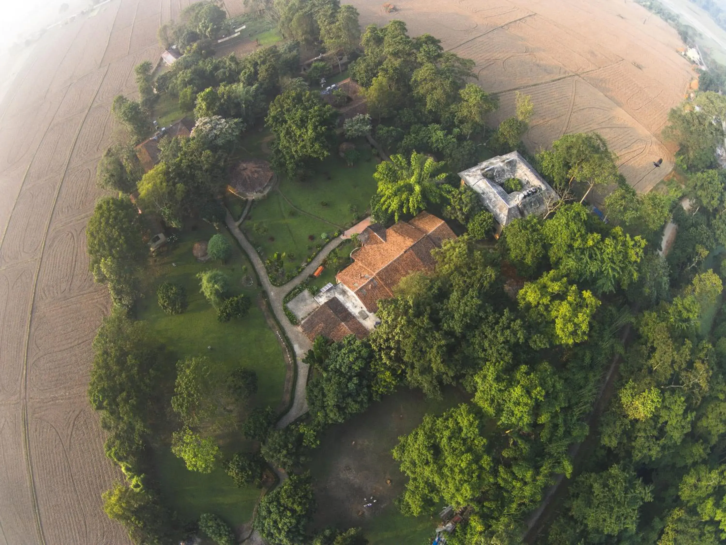 Bird's eye view in Green Mansions Jungle Resort Bird's eye view in Green Mansions Jungle Resort