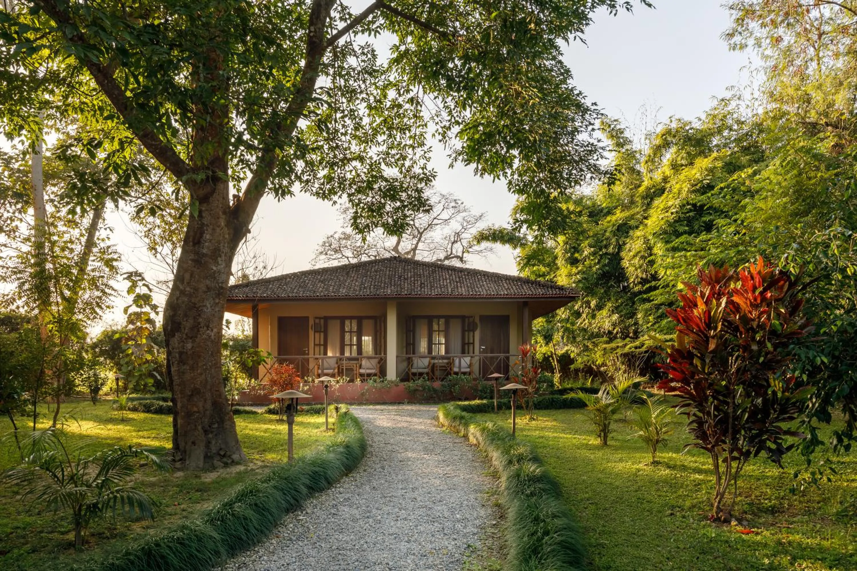 Property building in Green Mansions Jungle Resort