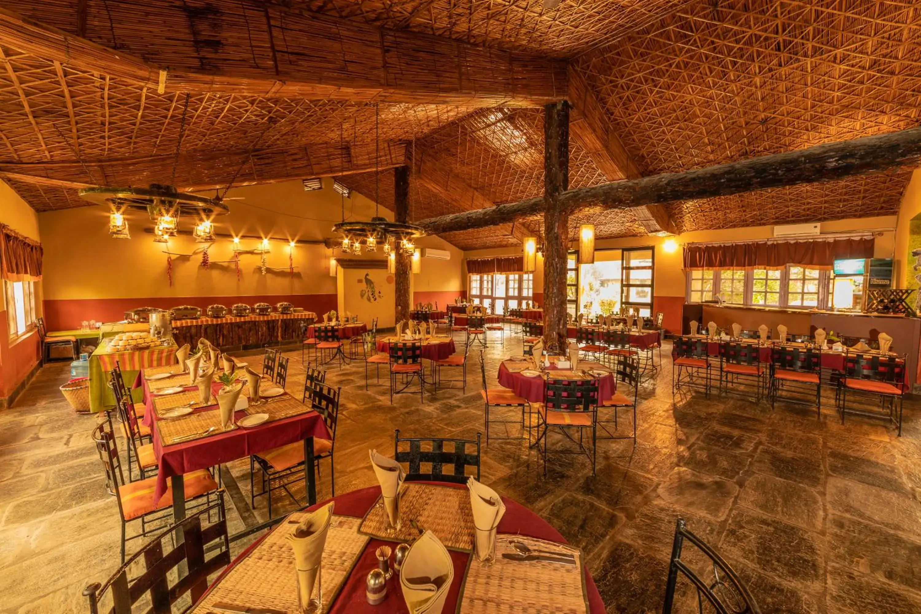 Restaurant/places to eat in Green Mansions Jungle Resort Restaurant/places to eat in Green Mansions Jungle Resort