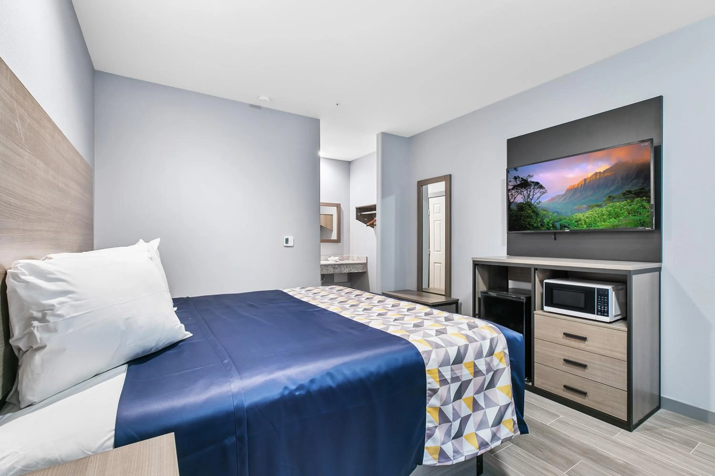 Bed in El Delfín Lodge