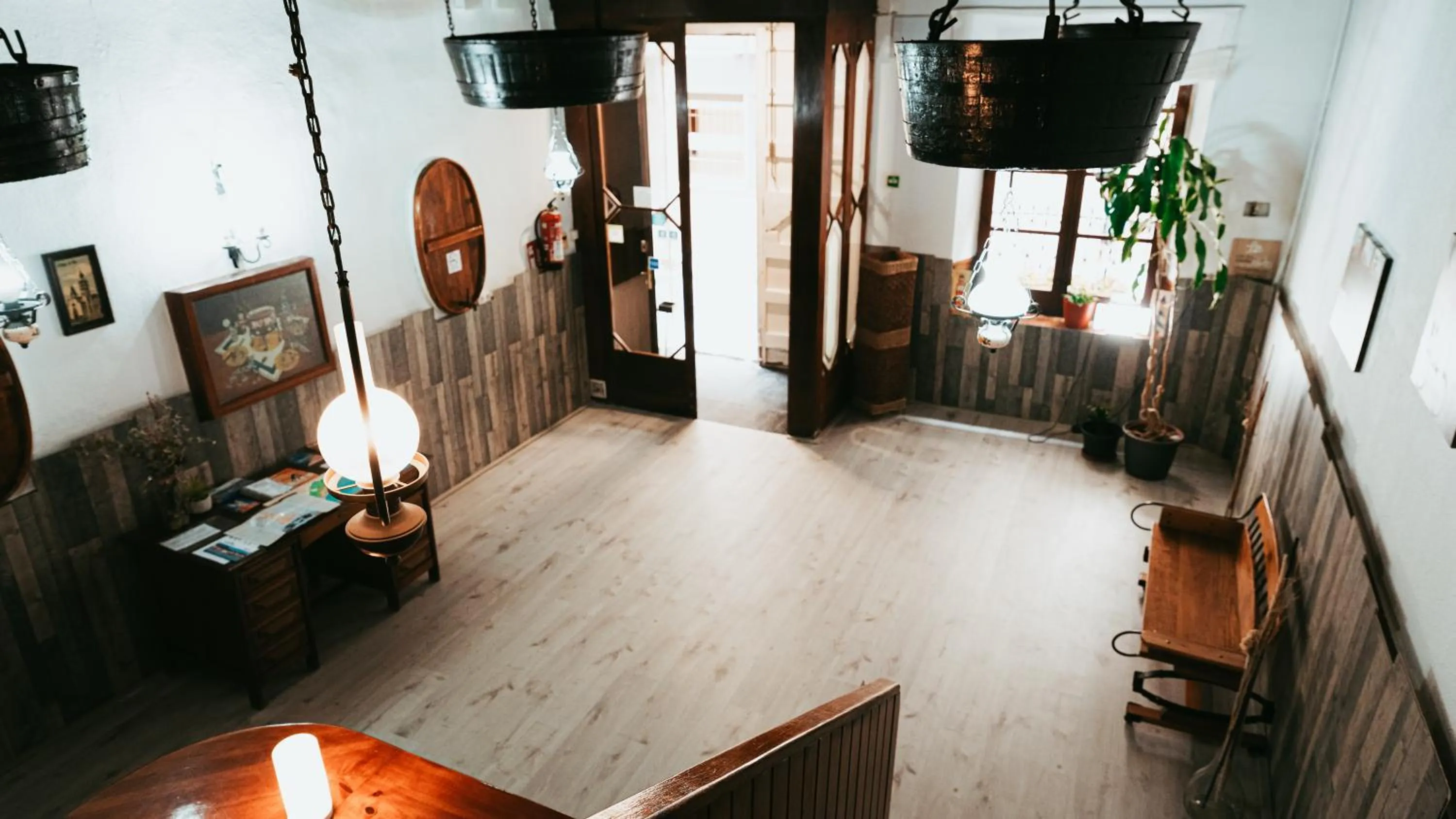 Lobby or reception in Hostal La Premsa