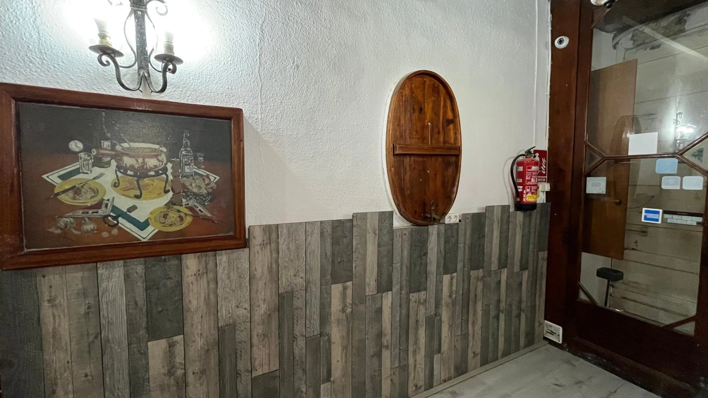 Lobby or reception in Hostal La Premsa